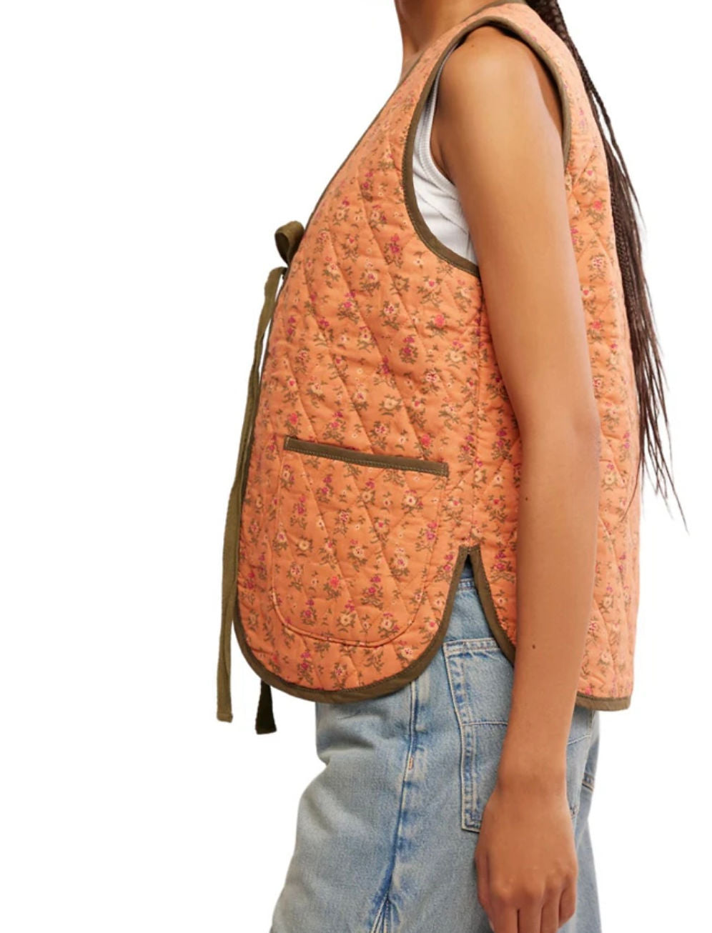 Free People Claudine Melon Vest