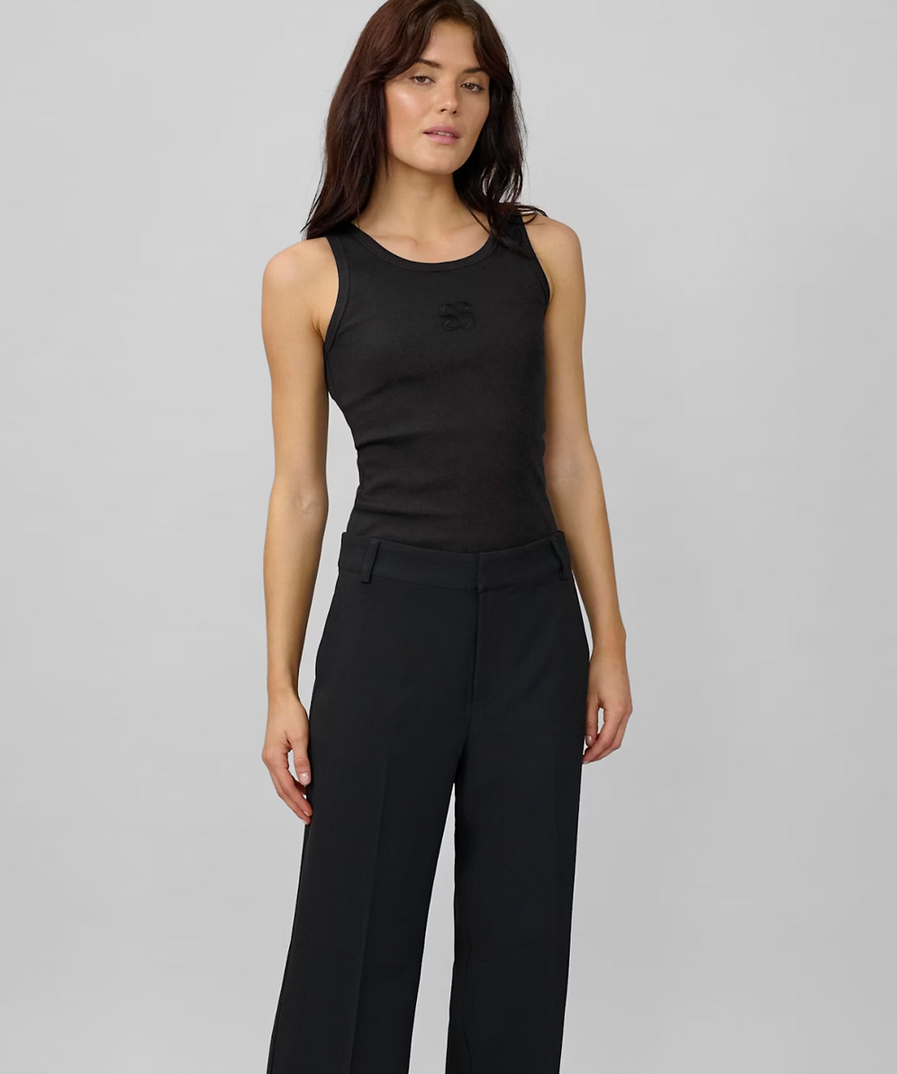 My Essential Wardrobe Black Mandy Vest