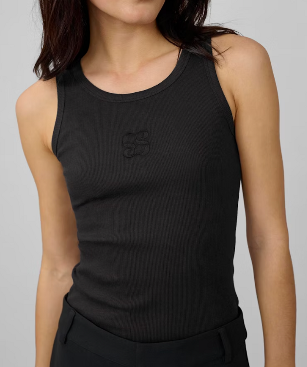 My Essential Wardrobe Black Mandy Vest