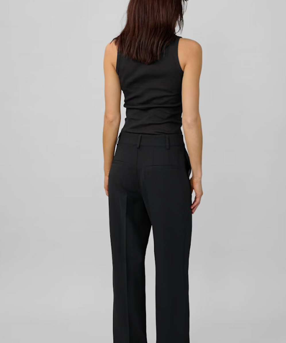 My Essential Wardrobe Black Mandy Vest