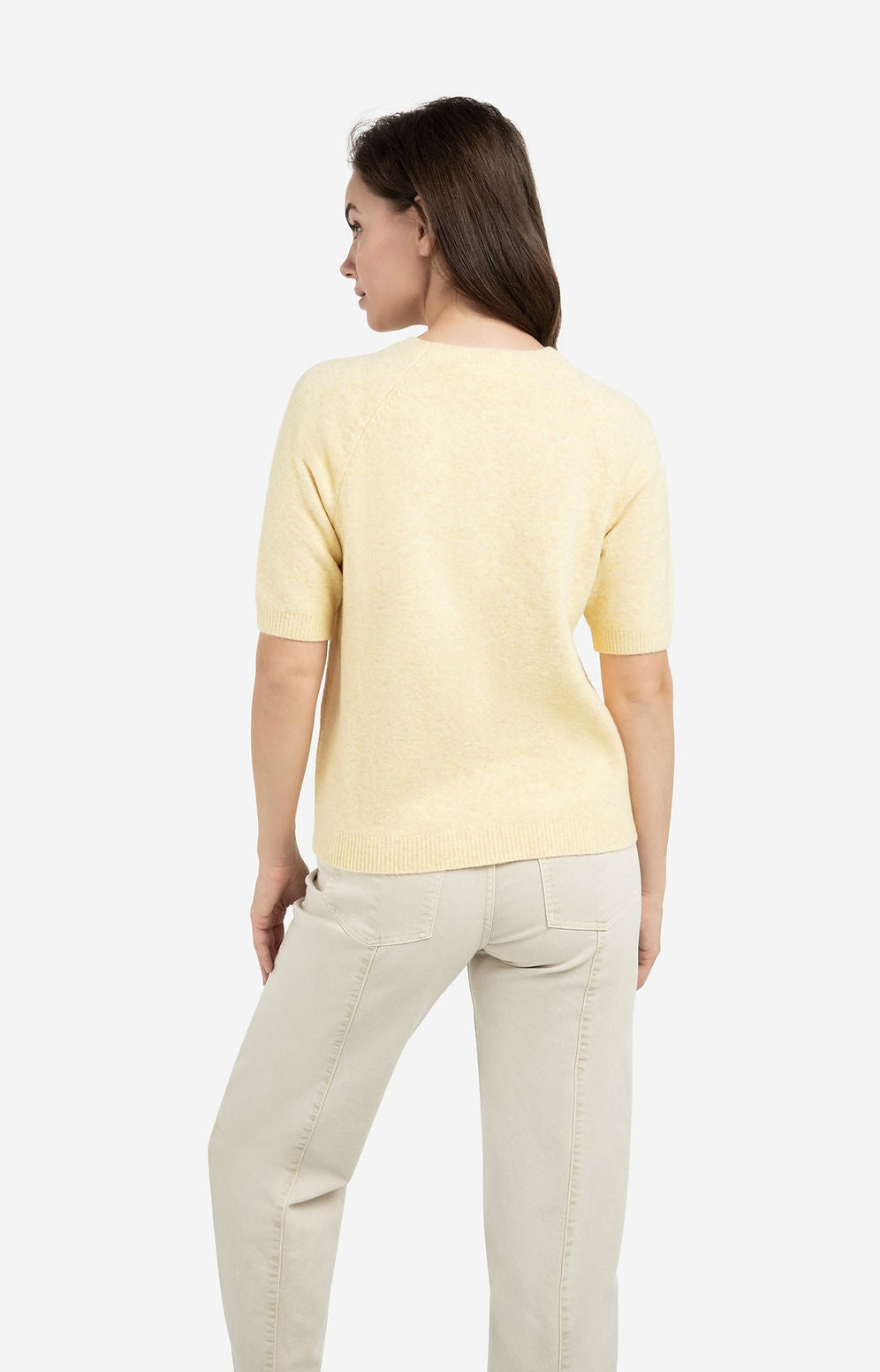 Yaya Yellow SS Knit