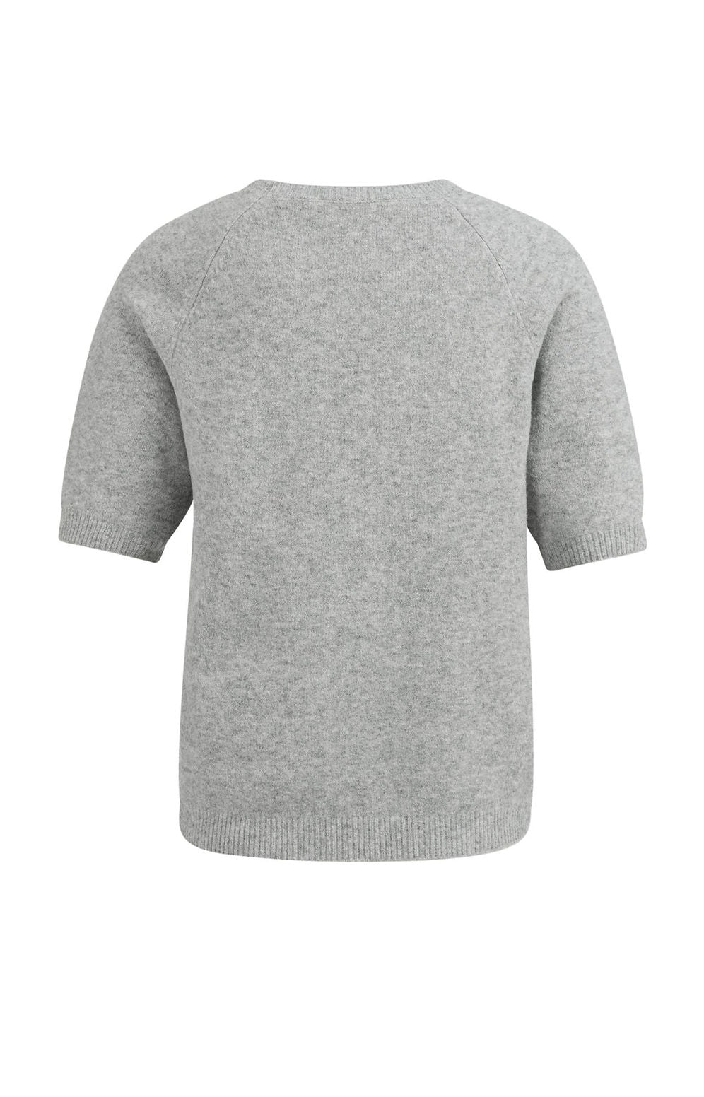 Yaya Grey SS Knit