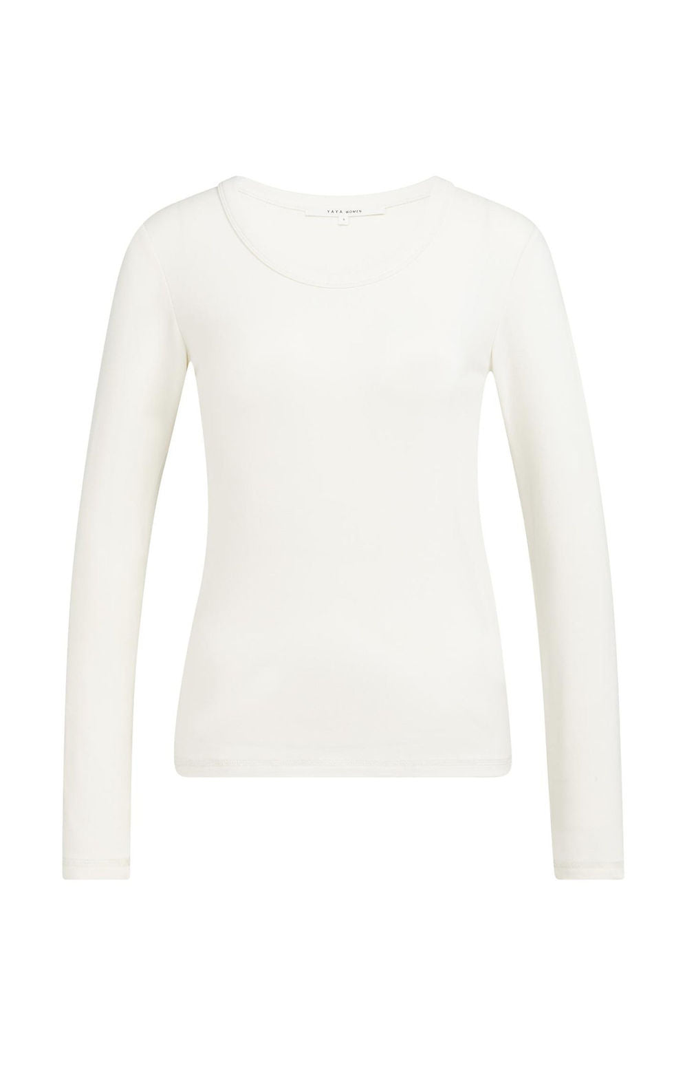 Yaya Off White LS Top