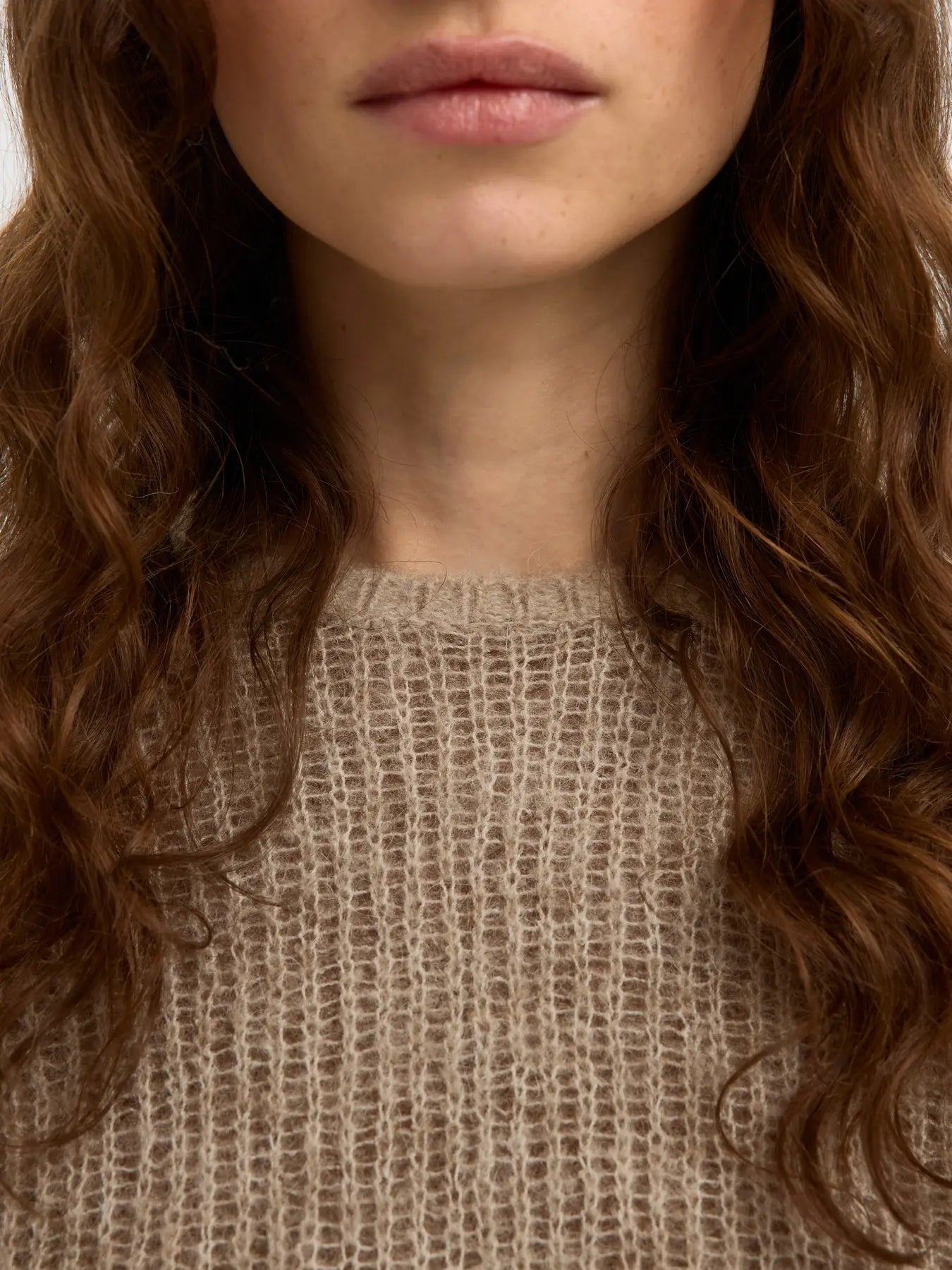 Selected Lulu Chocolate Loose Knit