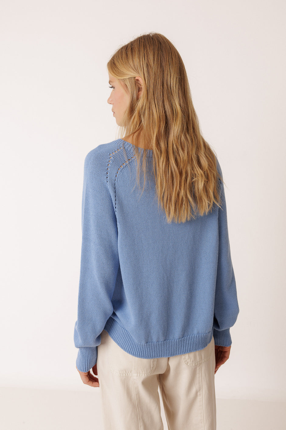 Indi & Cold Blue Loose Knit