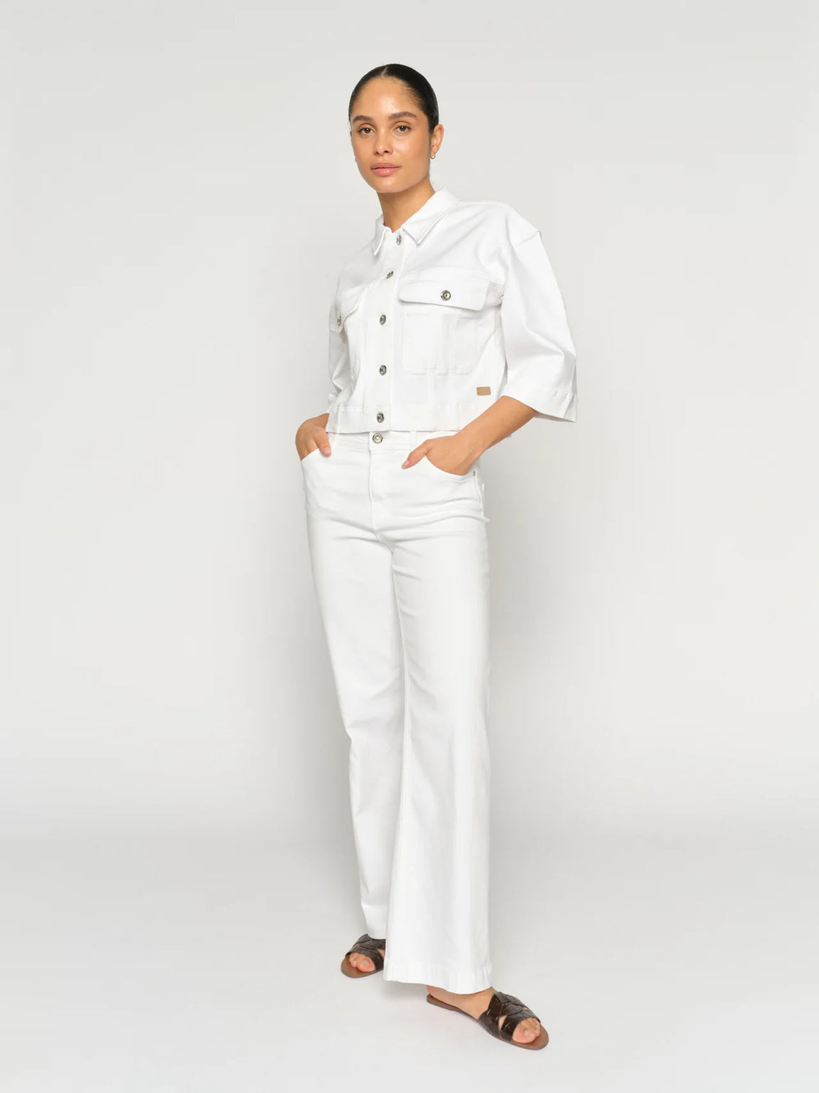 Mos Mosh Dara Deluxe White Jeans