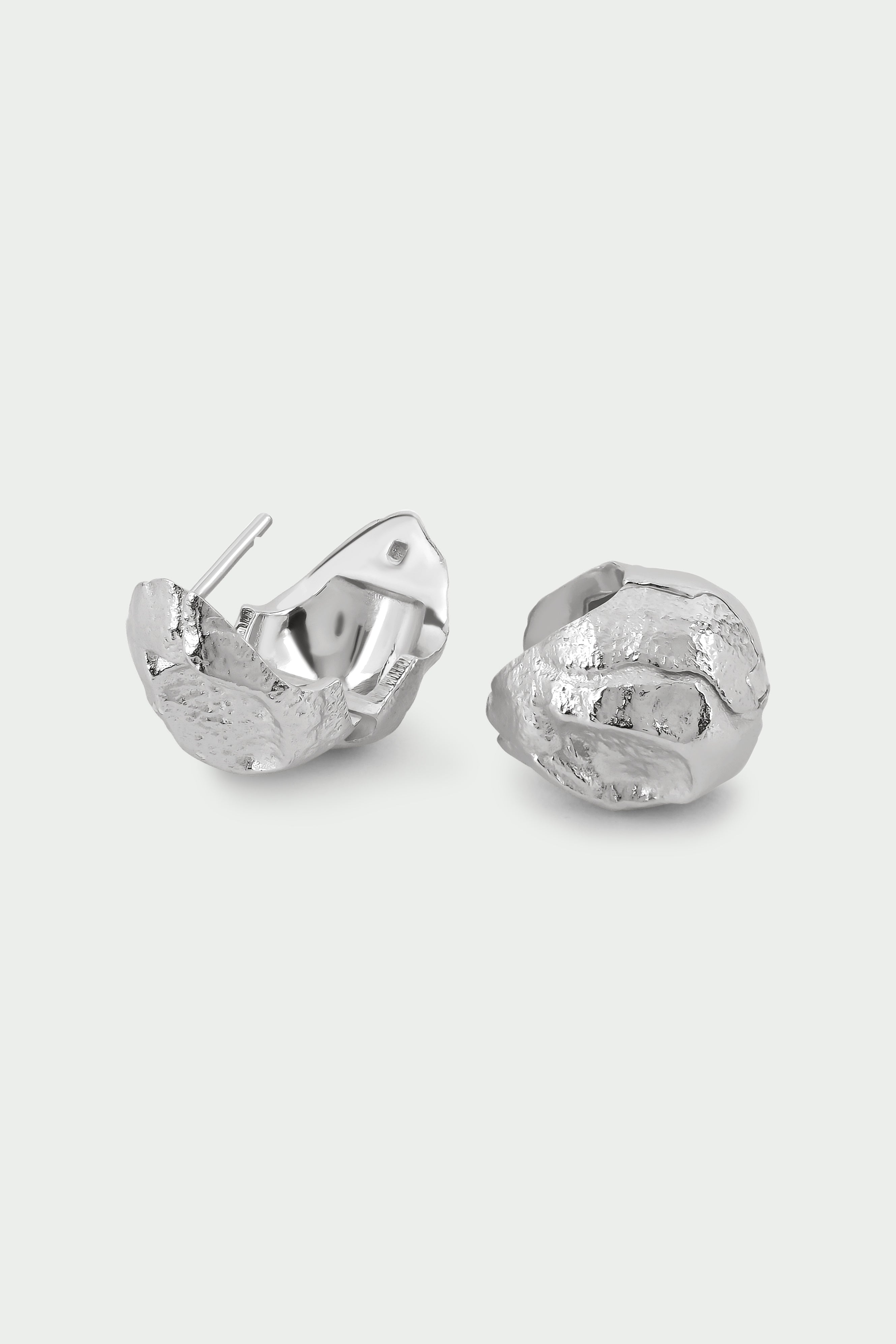 Tutti Silver Silt Earrings