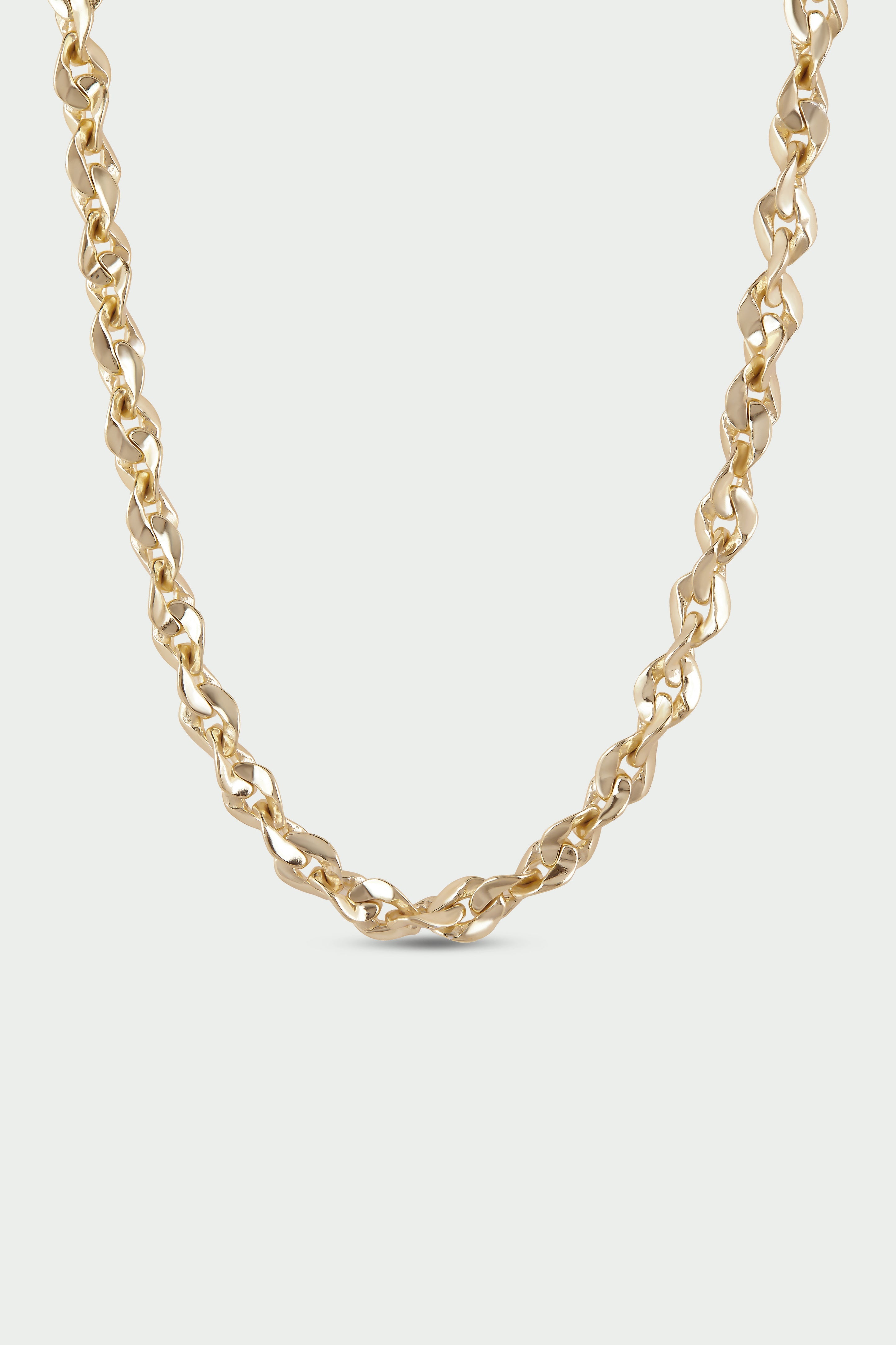 Tutti Gold Sculpt Necklace