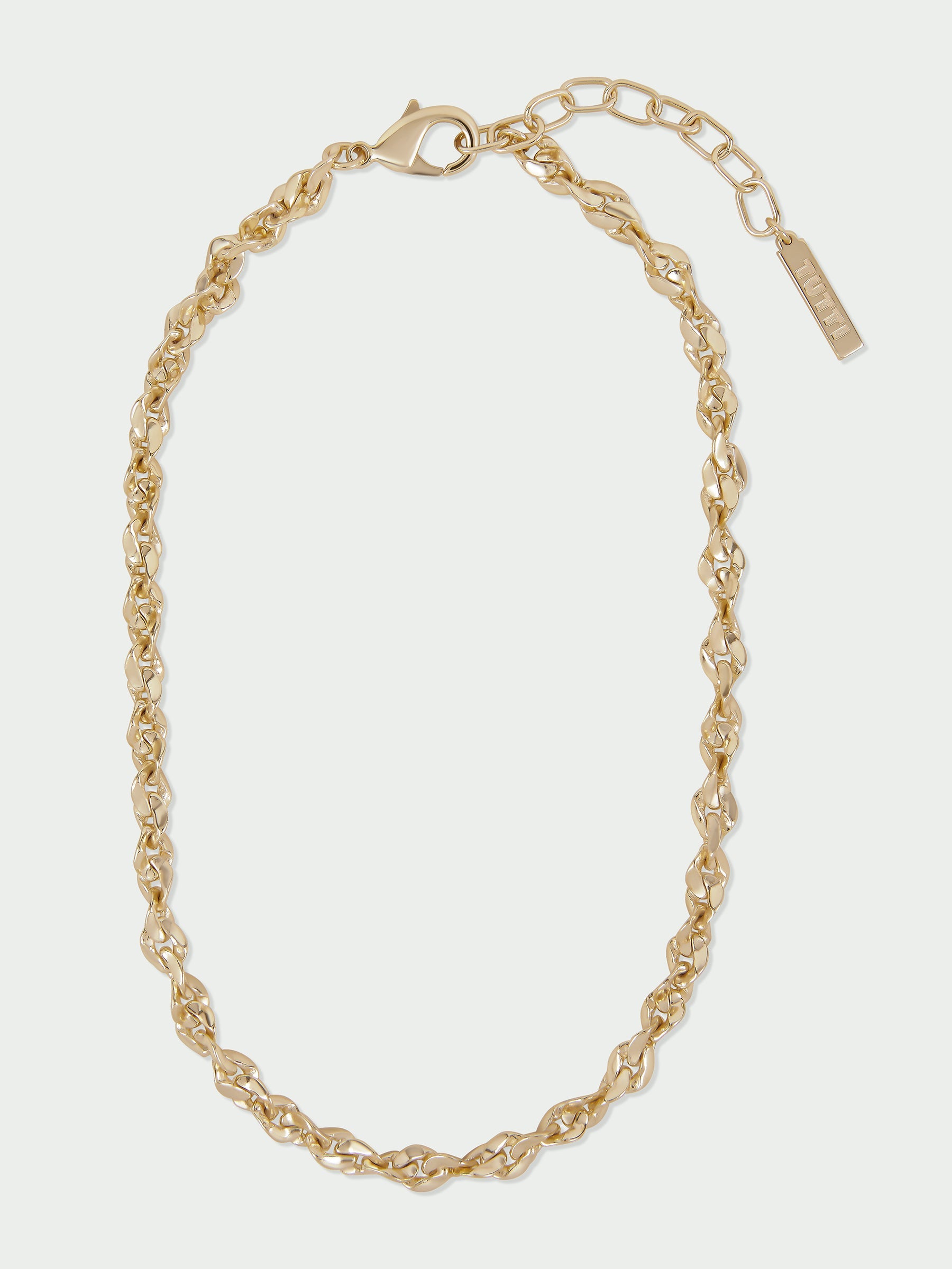 Tutti Gold Sculpt Necklace