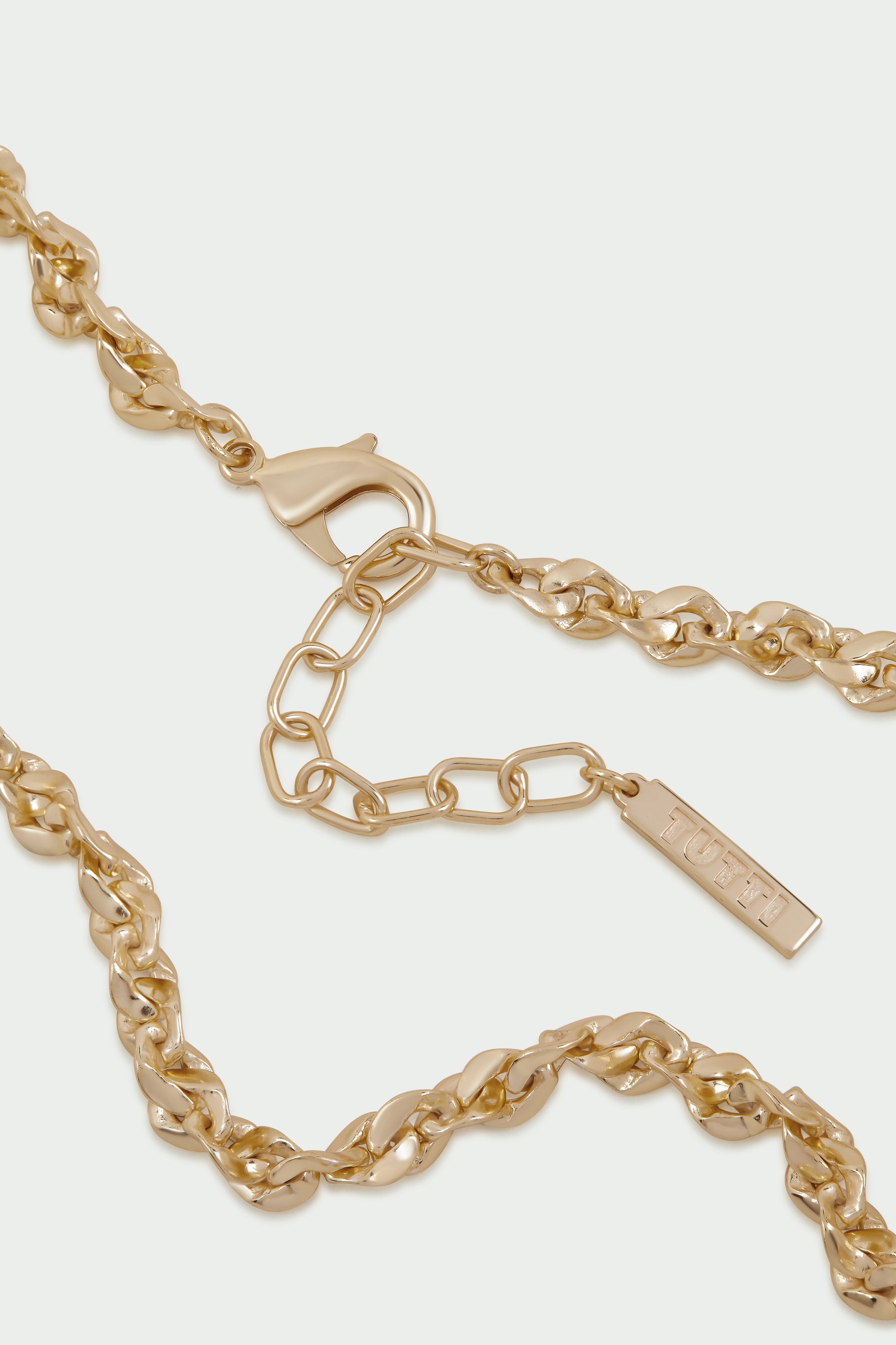 Tutti Gold Sculpt Necklace