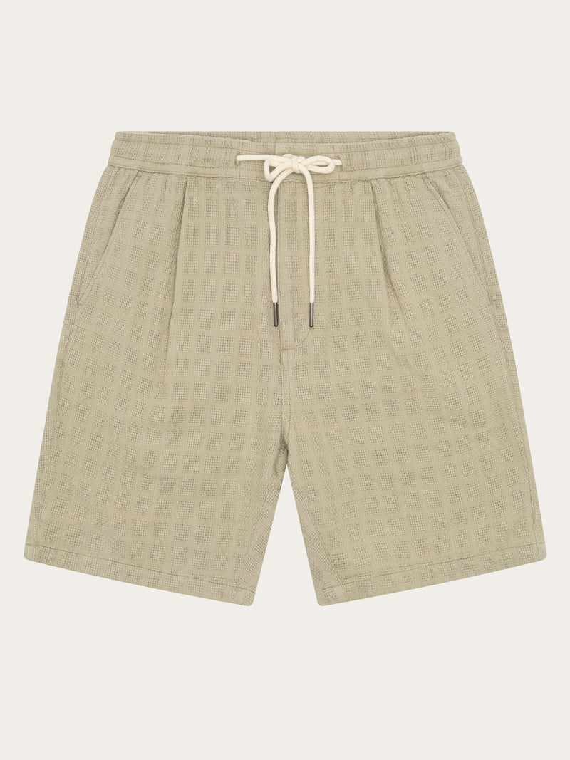 Knowledge Cotton Fig Twill Shorts