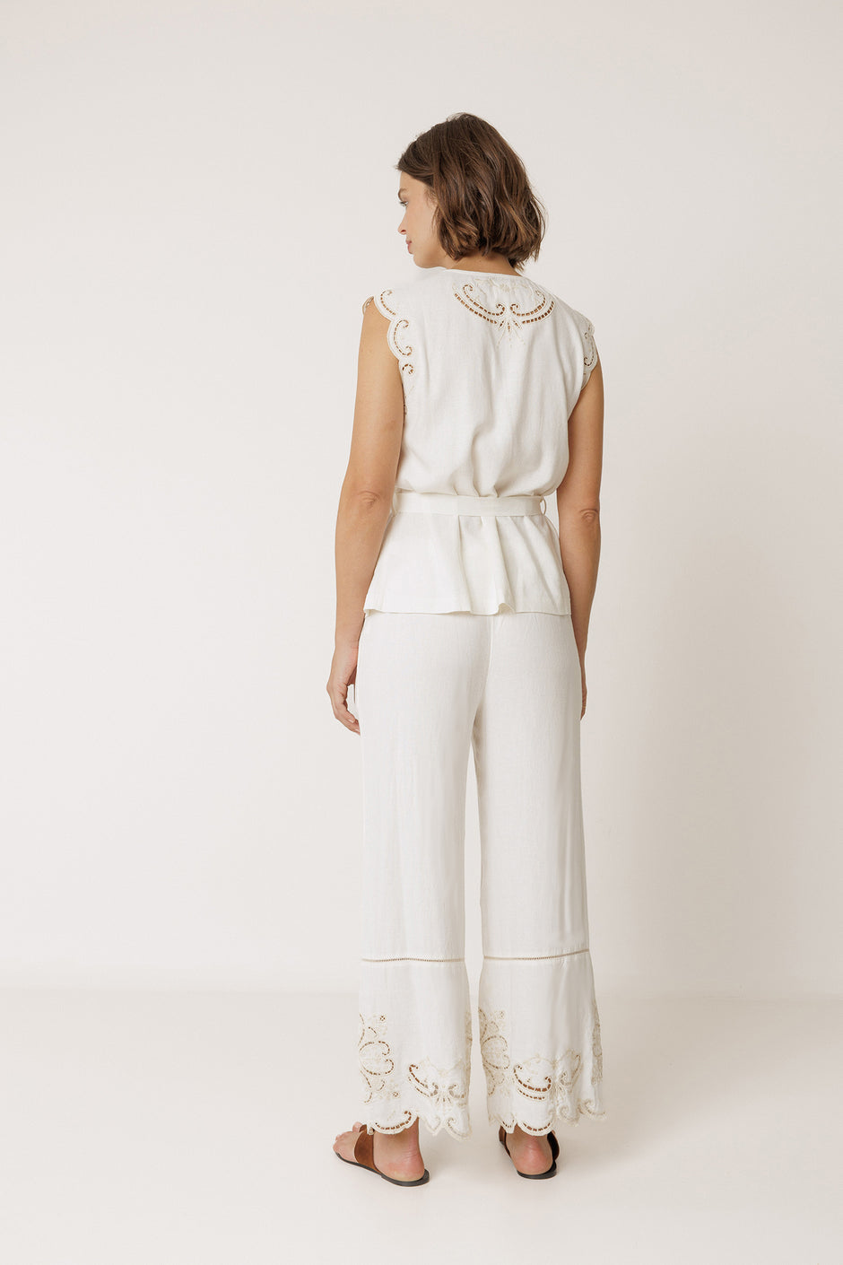 Indi & Cold Embroidered Pants