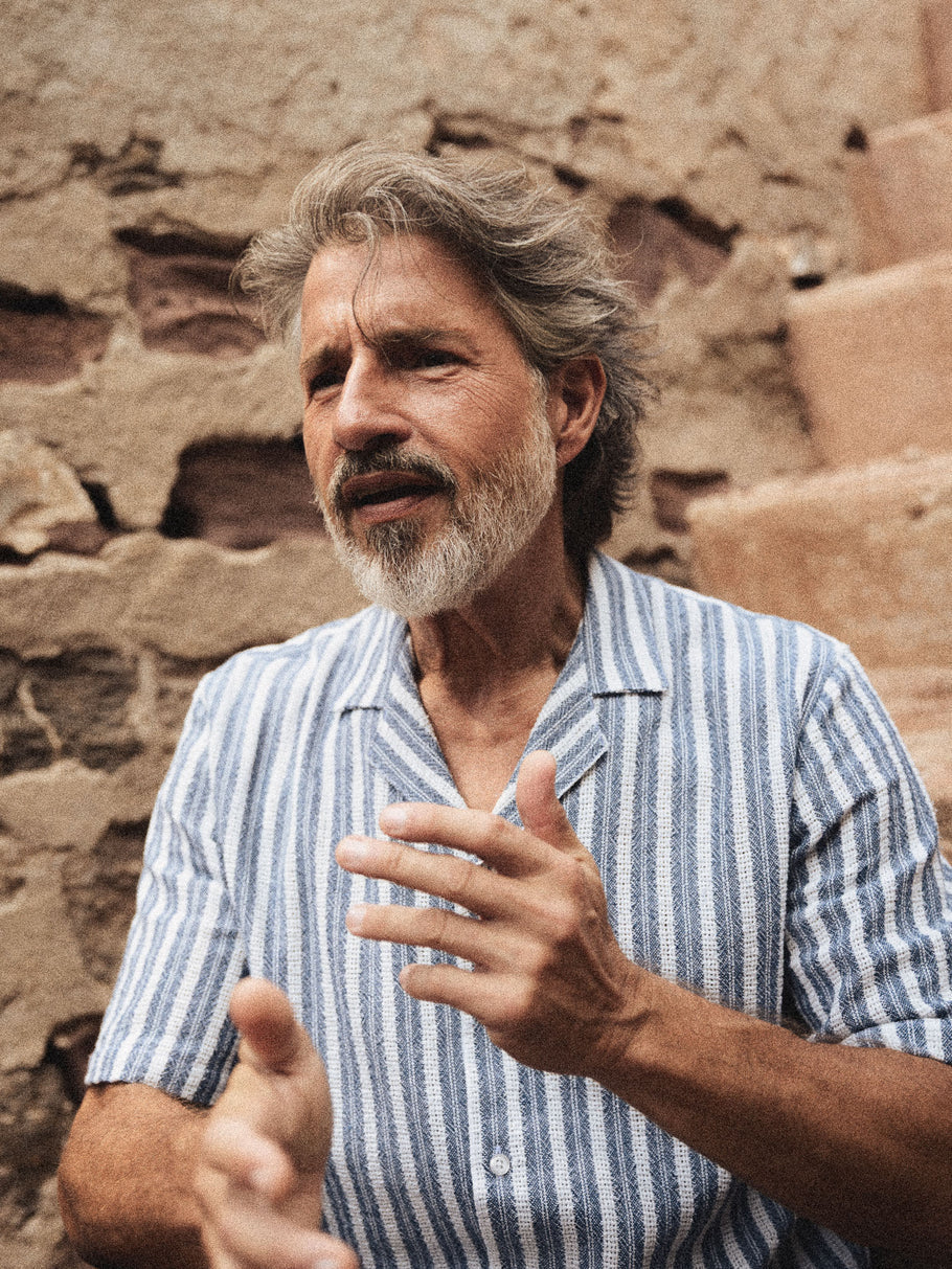 Mos Mosh Gallery Joe Basso Stripe SS Shirt