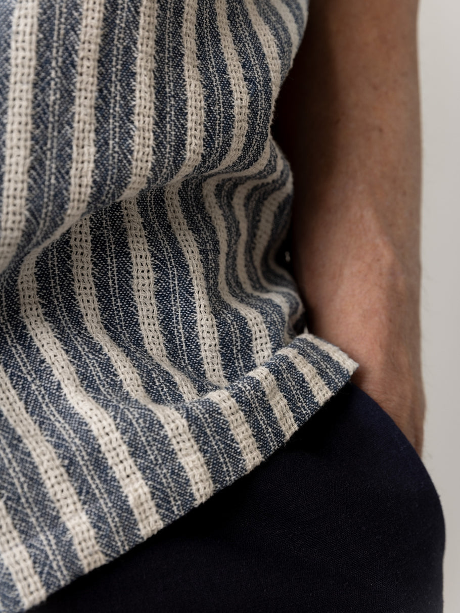 Mos Mosh Gallery Joe Basso Stripe SS Shirt