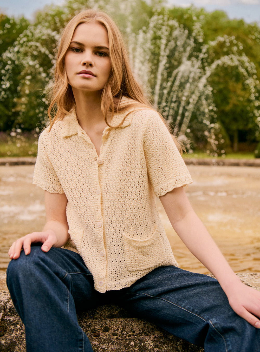 Petite Mendigote Mina Knitted Top