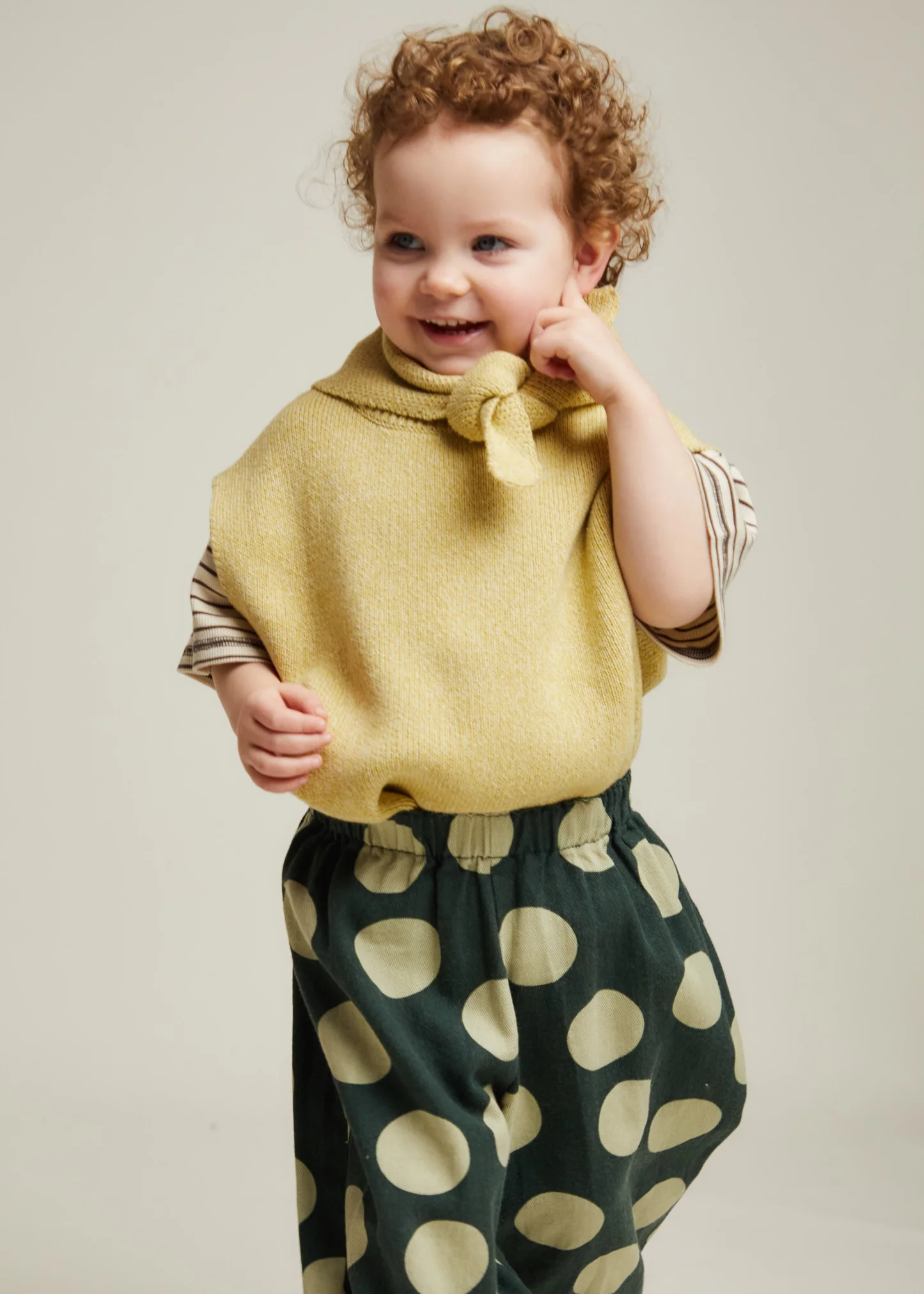 Claude & Co Noa Mustard Vest