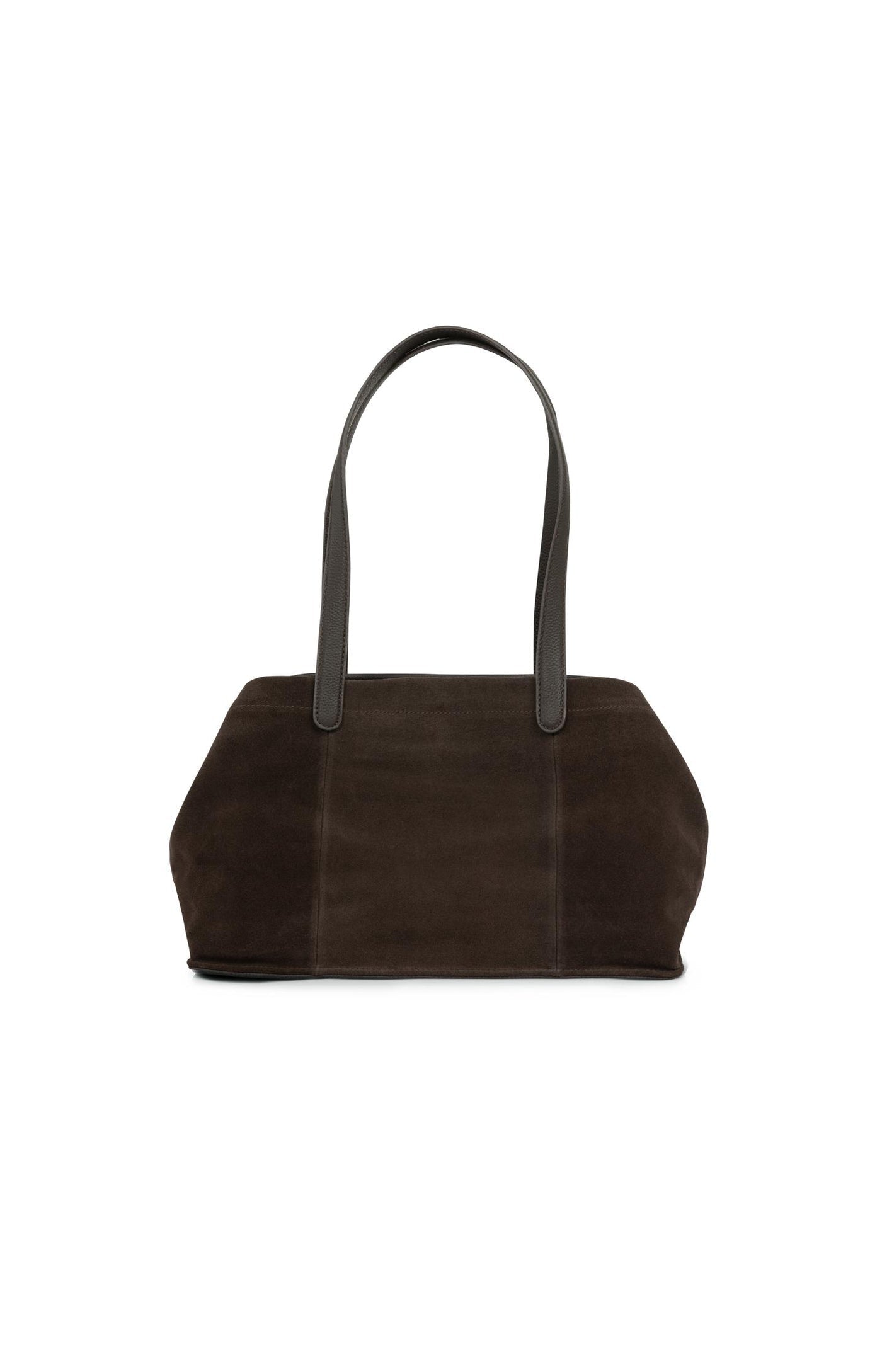 Chocolate Suede Bag