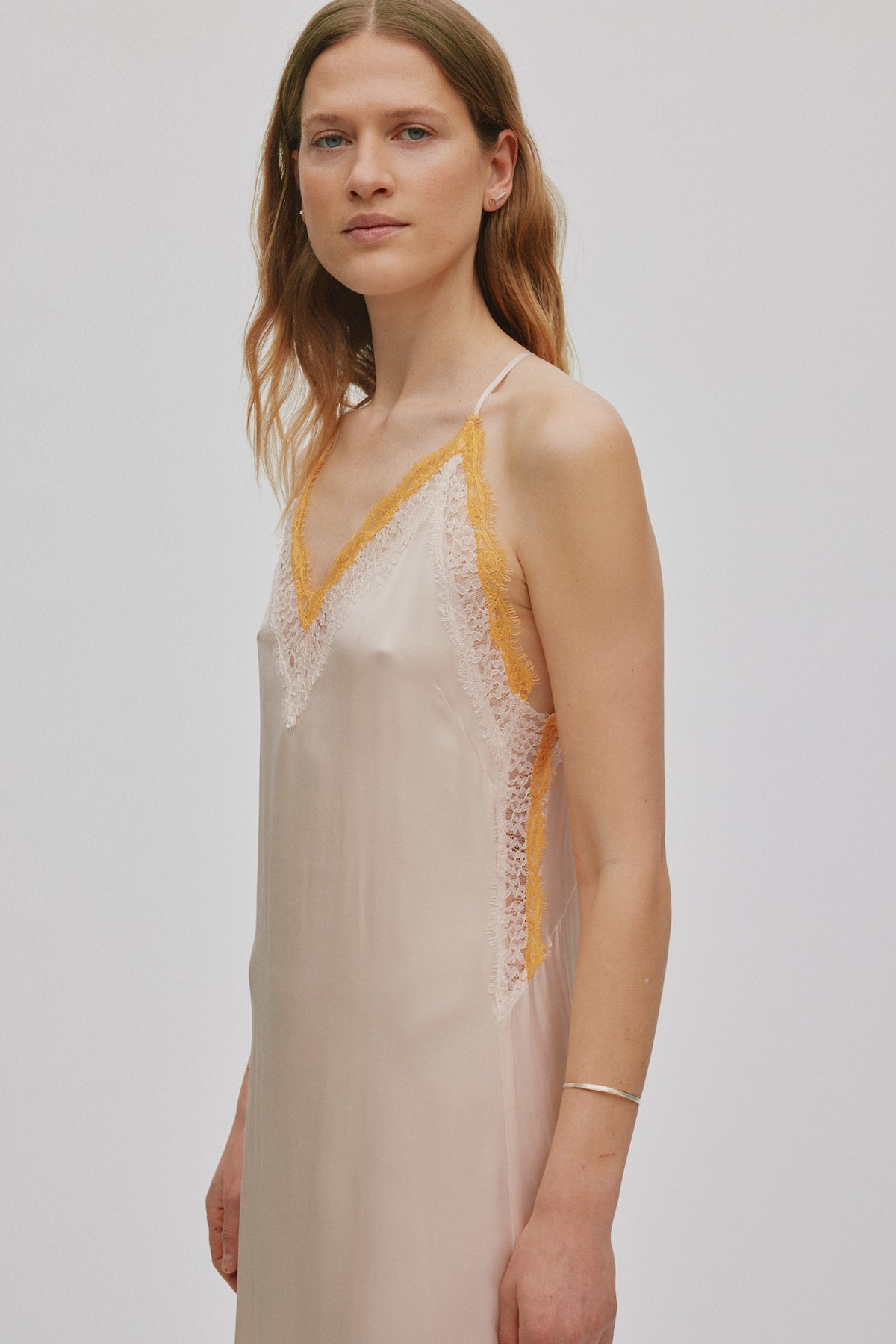 Chefira Contrast Lace Dress