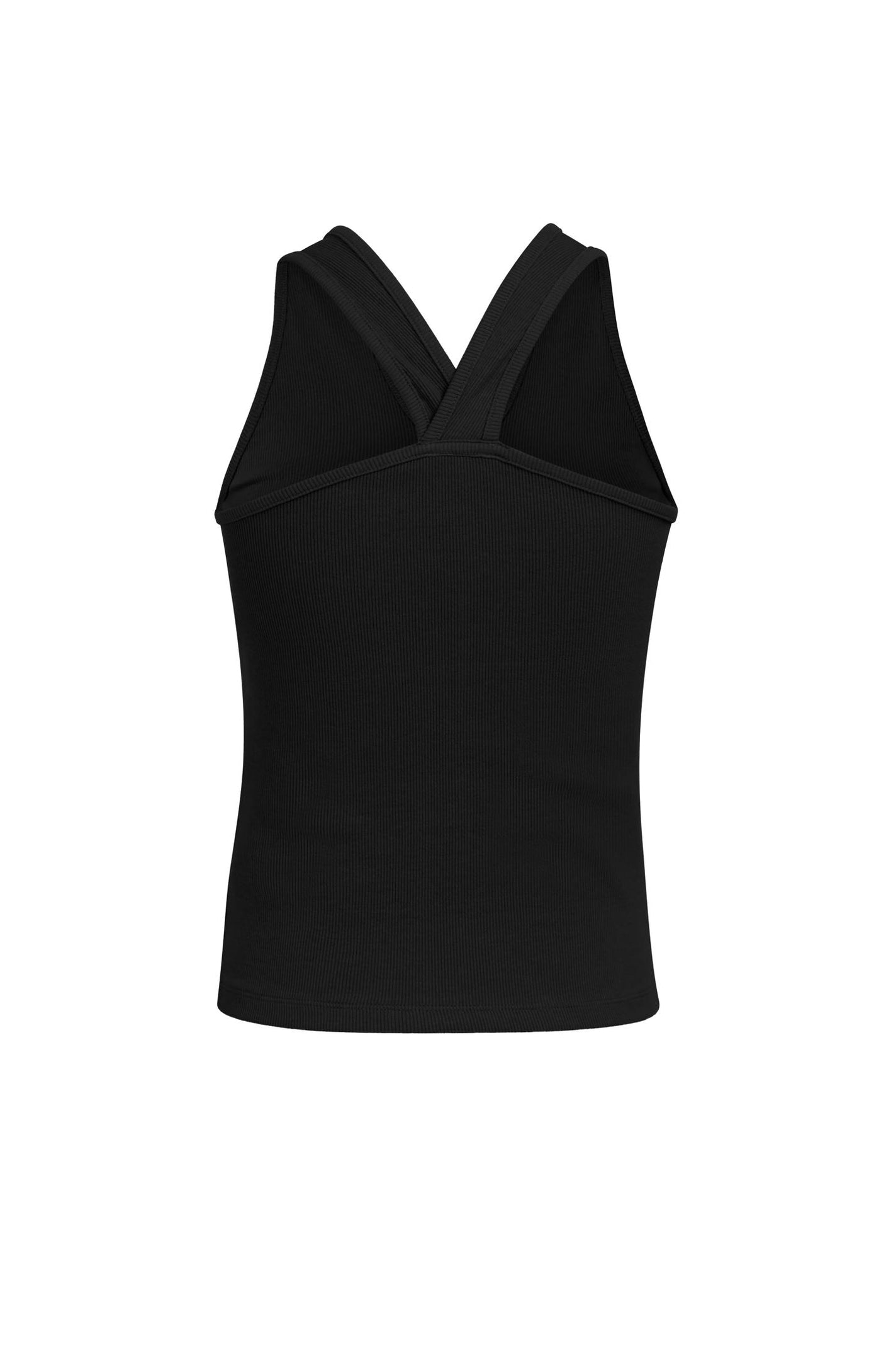 Black Cross Back Singlet