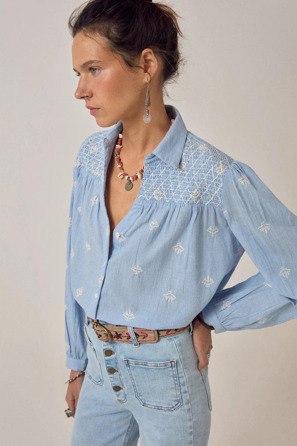 James Shirt Sky Blue