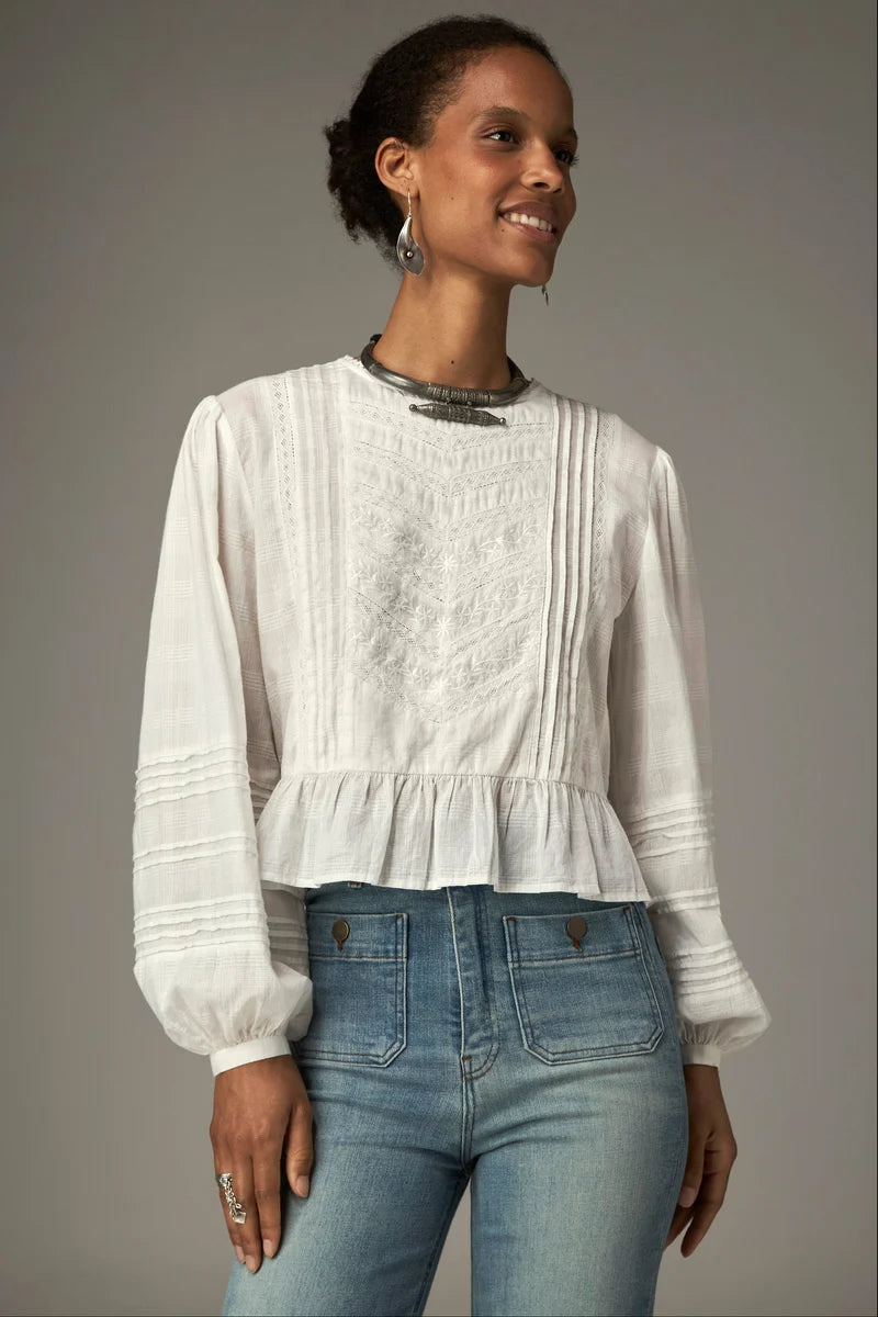 Mildred Blouse Bone