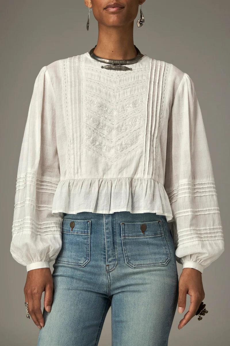 Mildred Blouse Bone