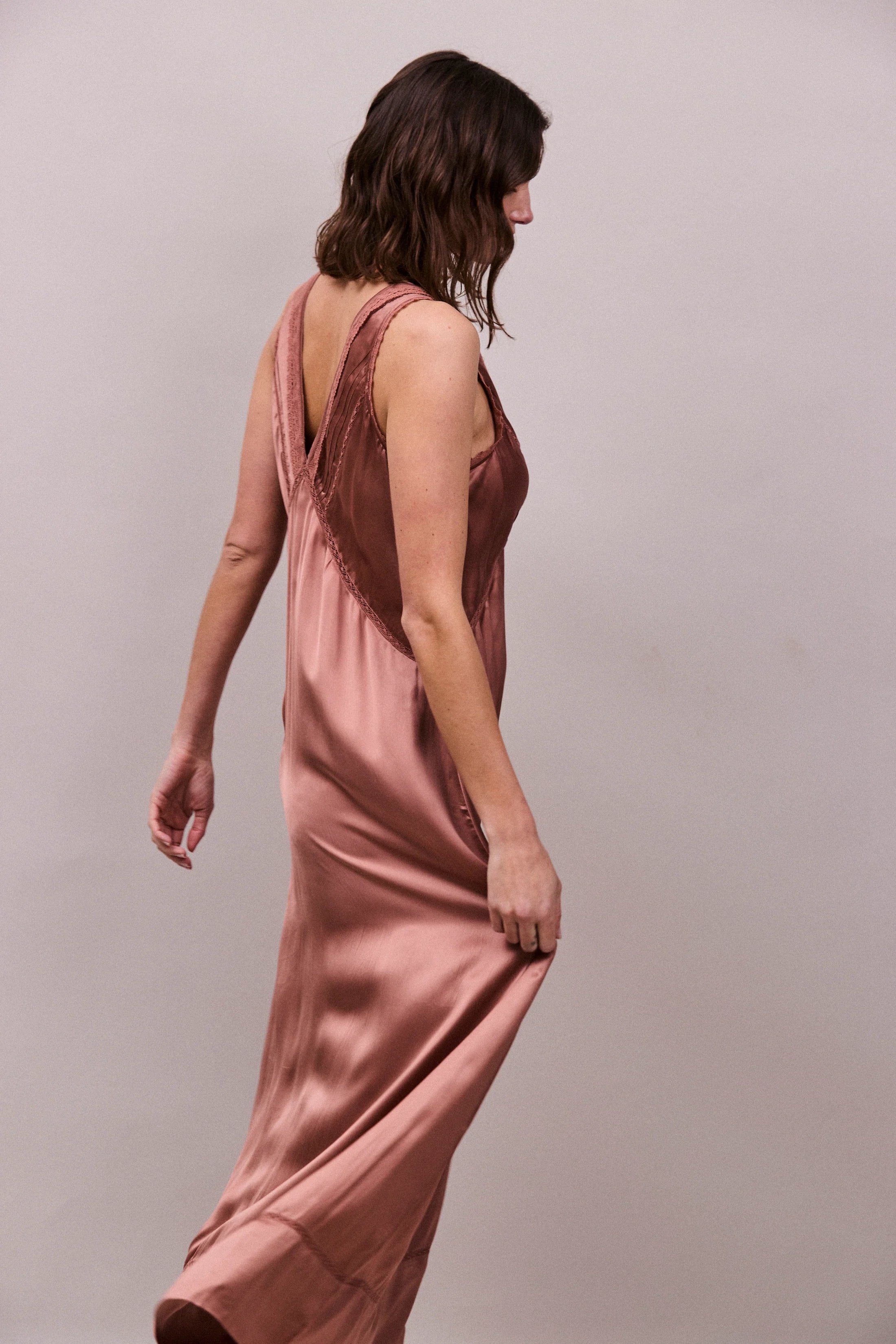 Faune Primrose Sandalwood Dress