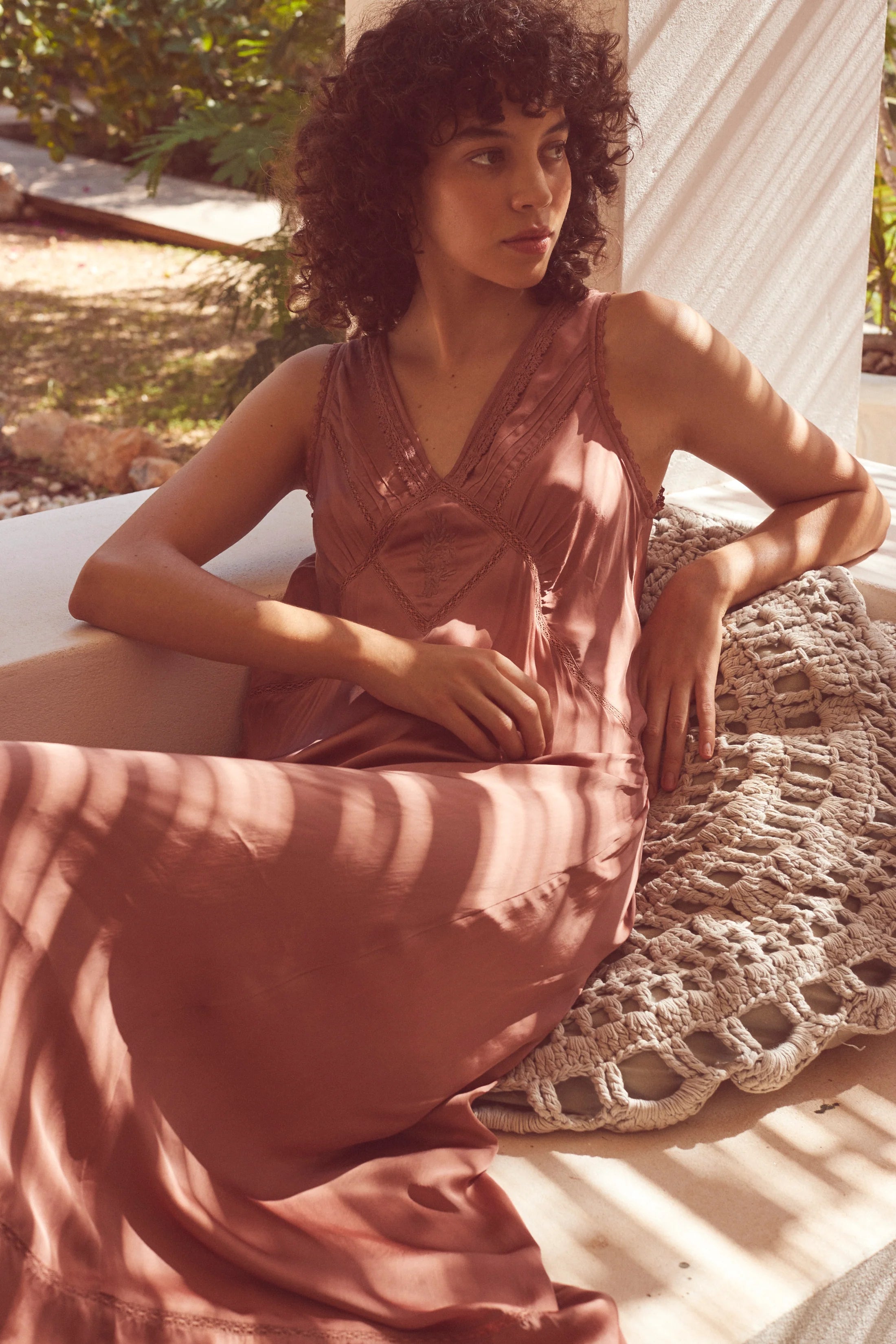 Faune Primrose Sandalwood Dress