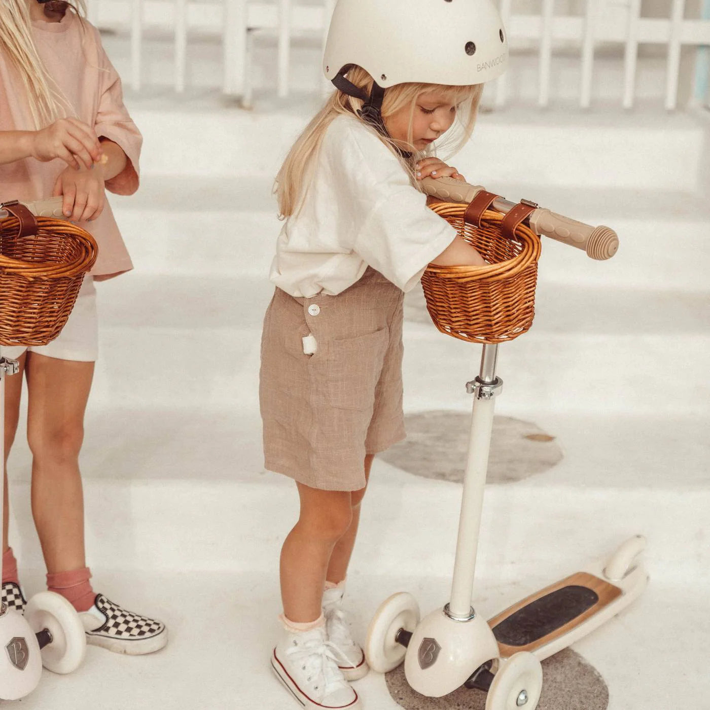 Banwood 3-Wheel Scooter - Vintage Cream