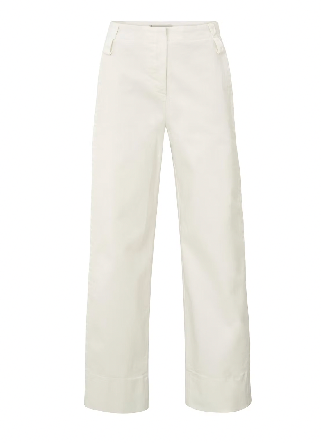 Yaya Off White Wide Leg Trouser