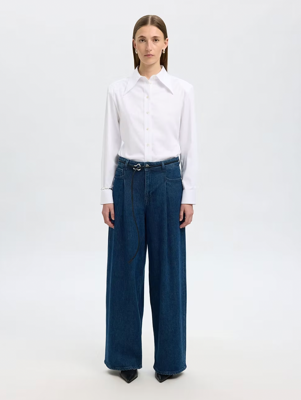 Selected Extra Wide Selma Jeans