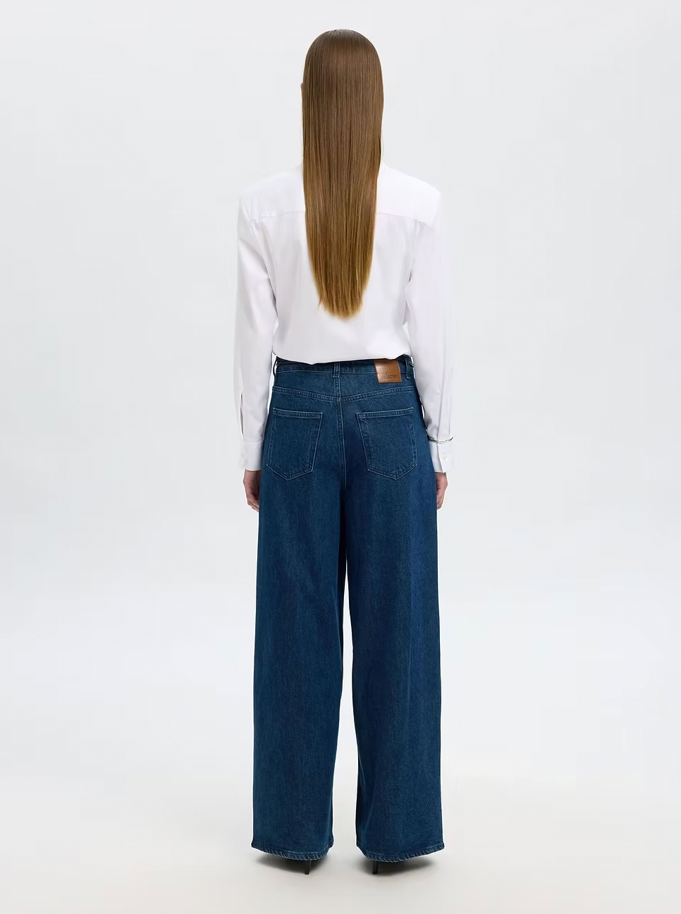 Selected Extra Wide Selma Jeans
