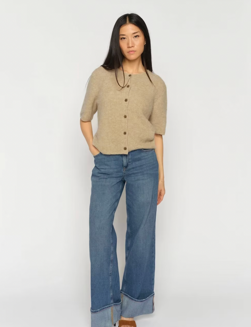 Mos Mosh Dara Turn-Up Jeans