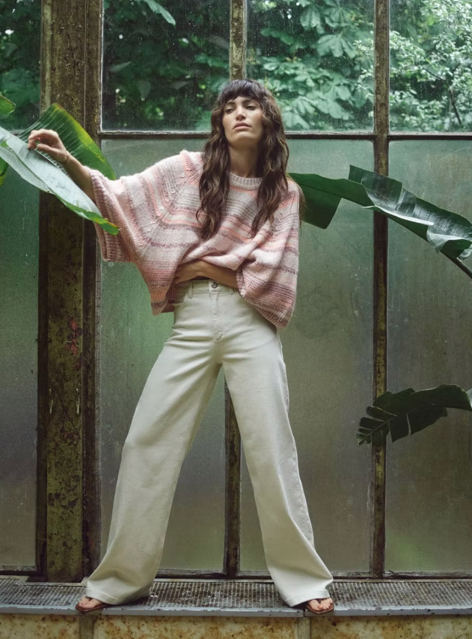 Mos Mosh Colette Clay Fringe Jeans