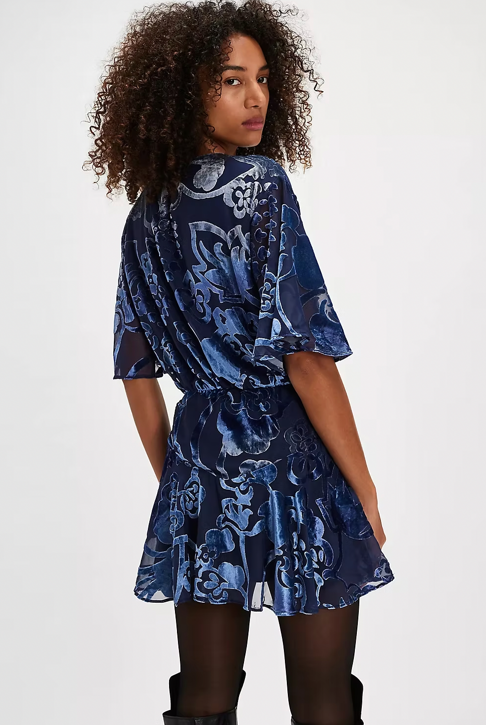 Free People Velvet Mini Dress