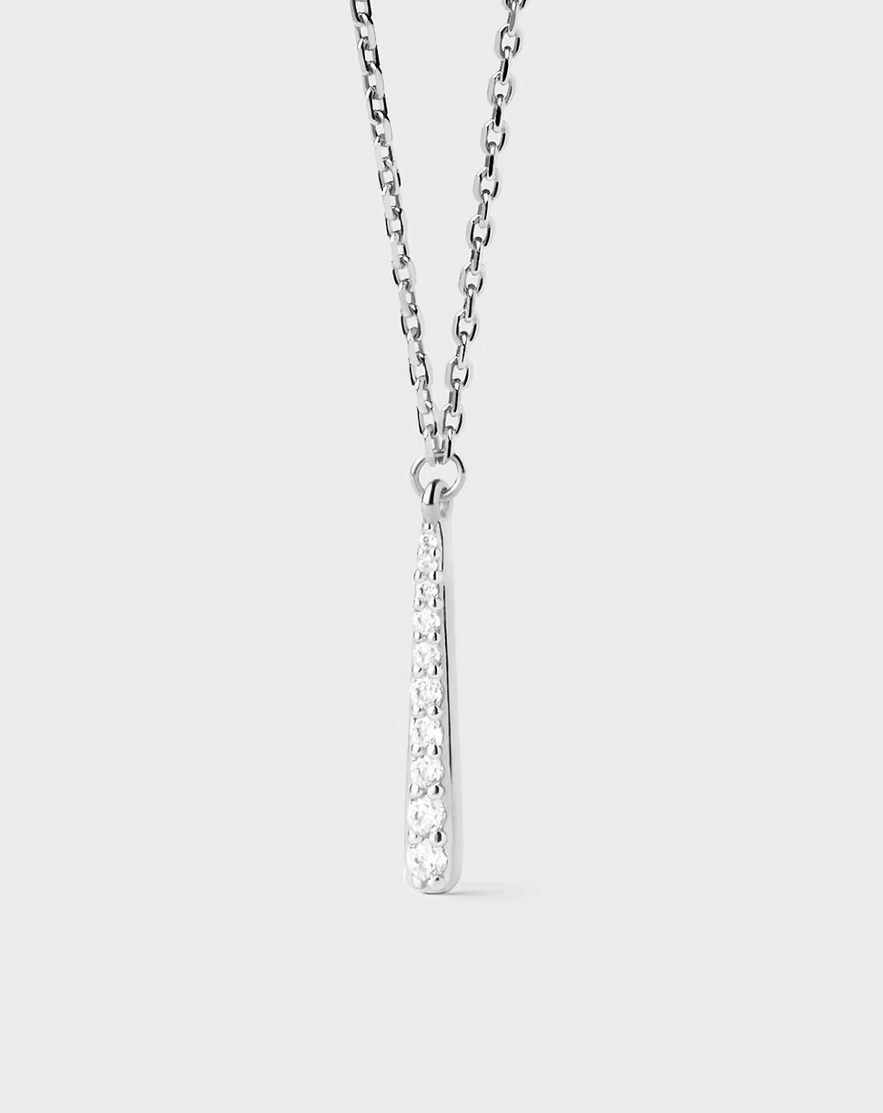 PDPAOLA Olga Silver Necklace