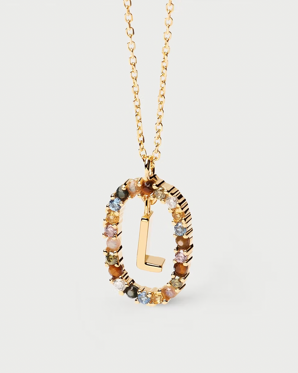PDPAOLA Letter Necklace