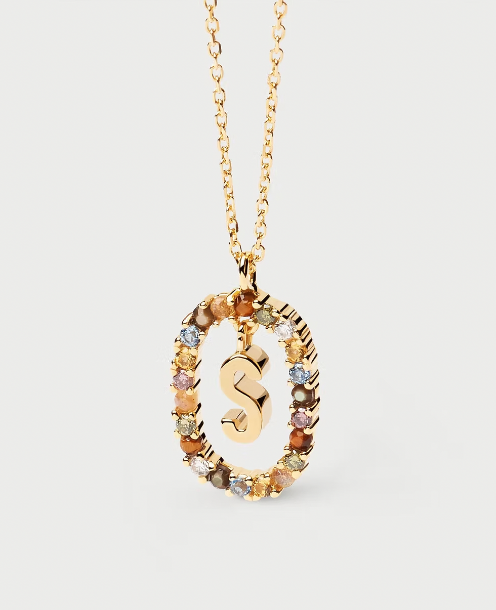 PDPAOLA Letter Necklace