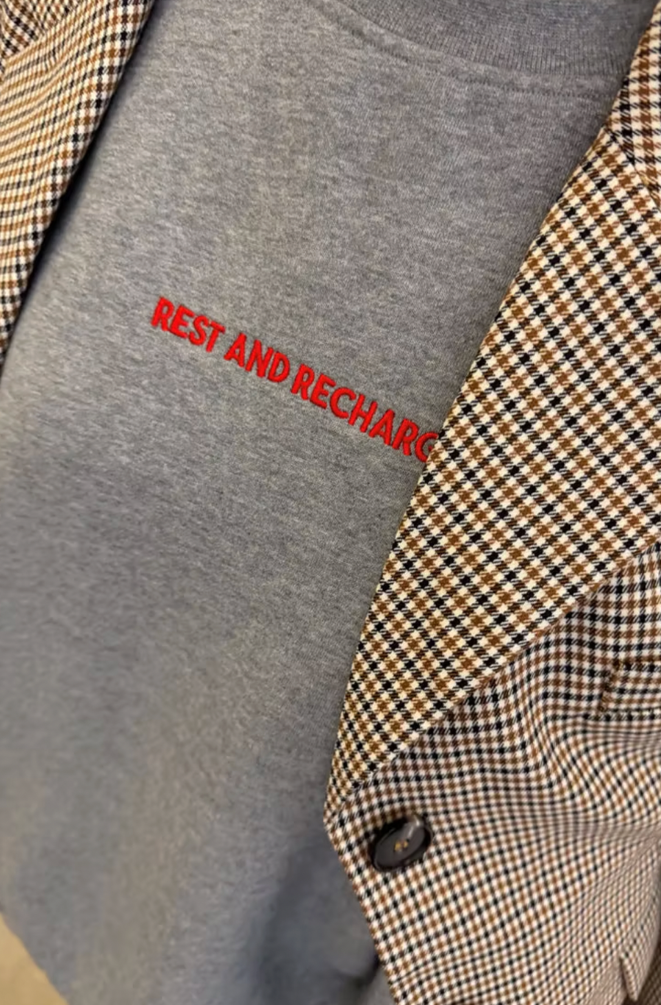 Never Fully Dressed Rest & Recharge Jumper