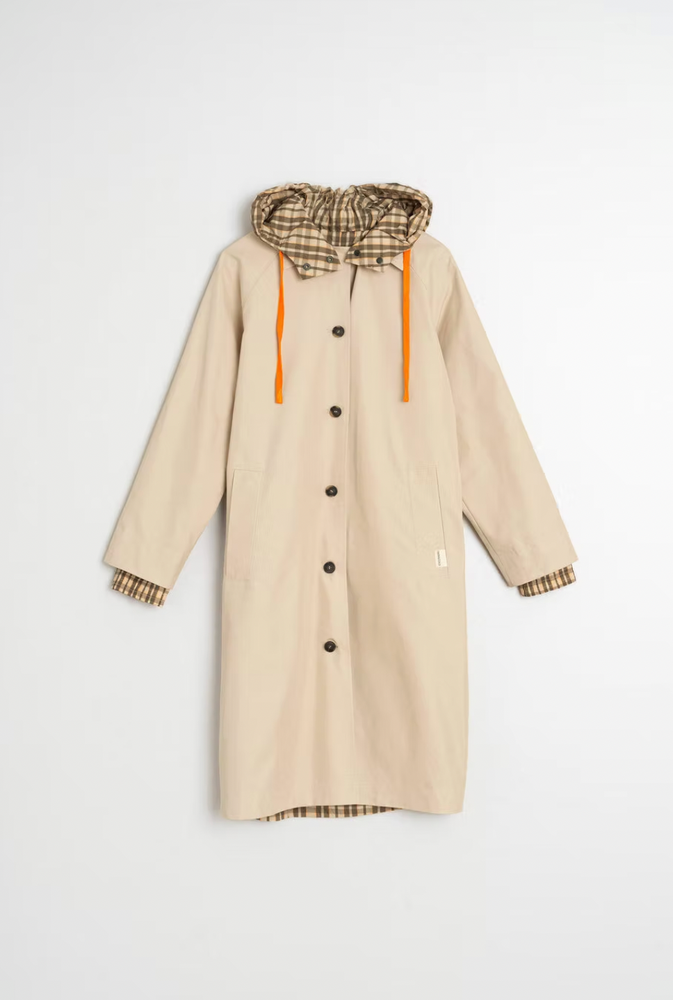 Indi & Cold Reversible Checkered Coat