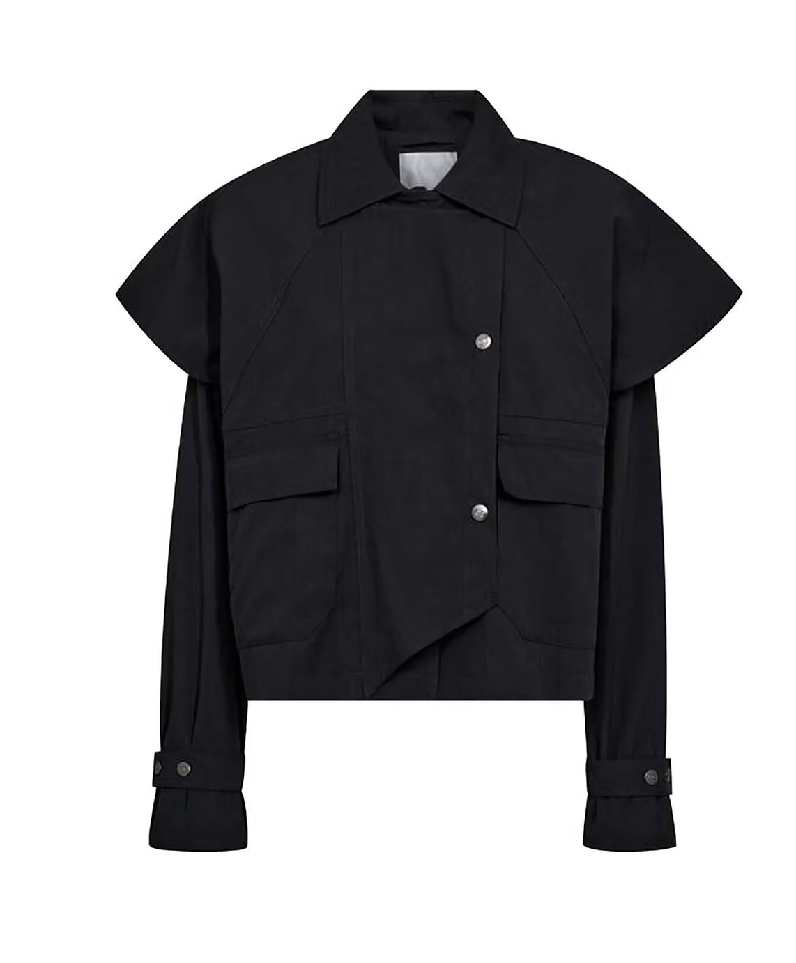 Co'Couture Kesha Black Cape Jacket