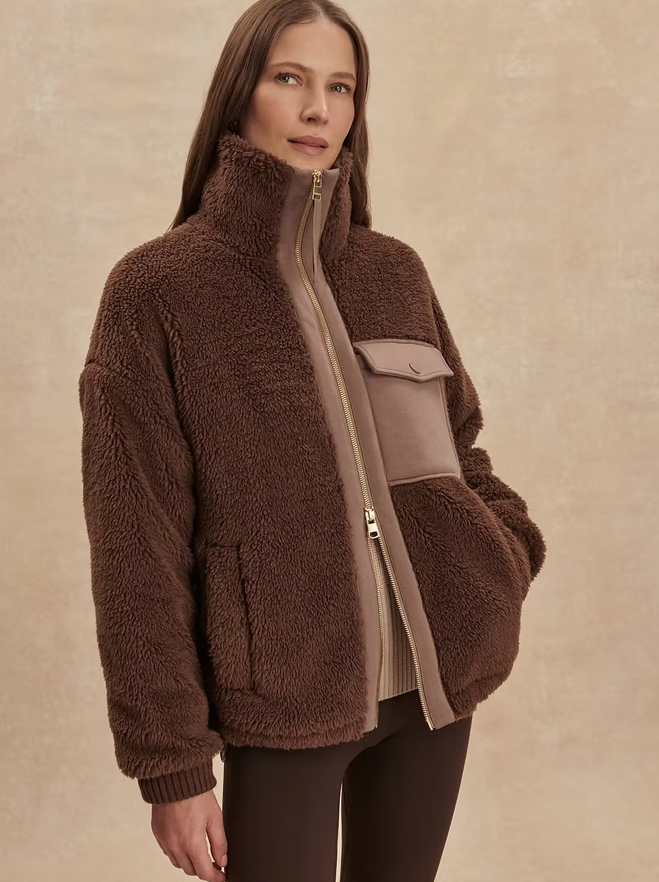Varley Lowell Sherpa Jacket