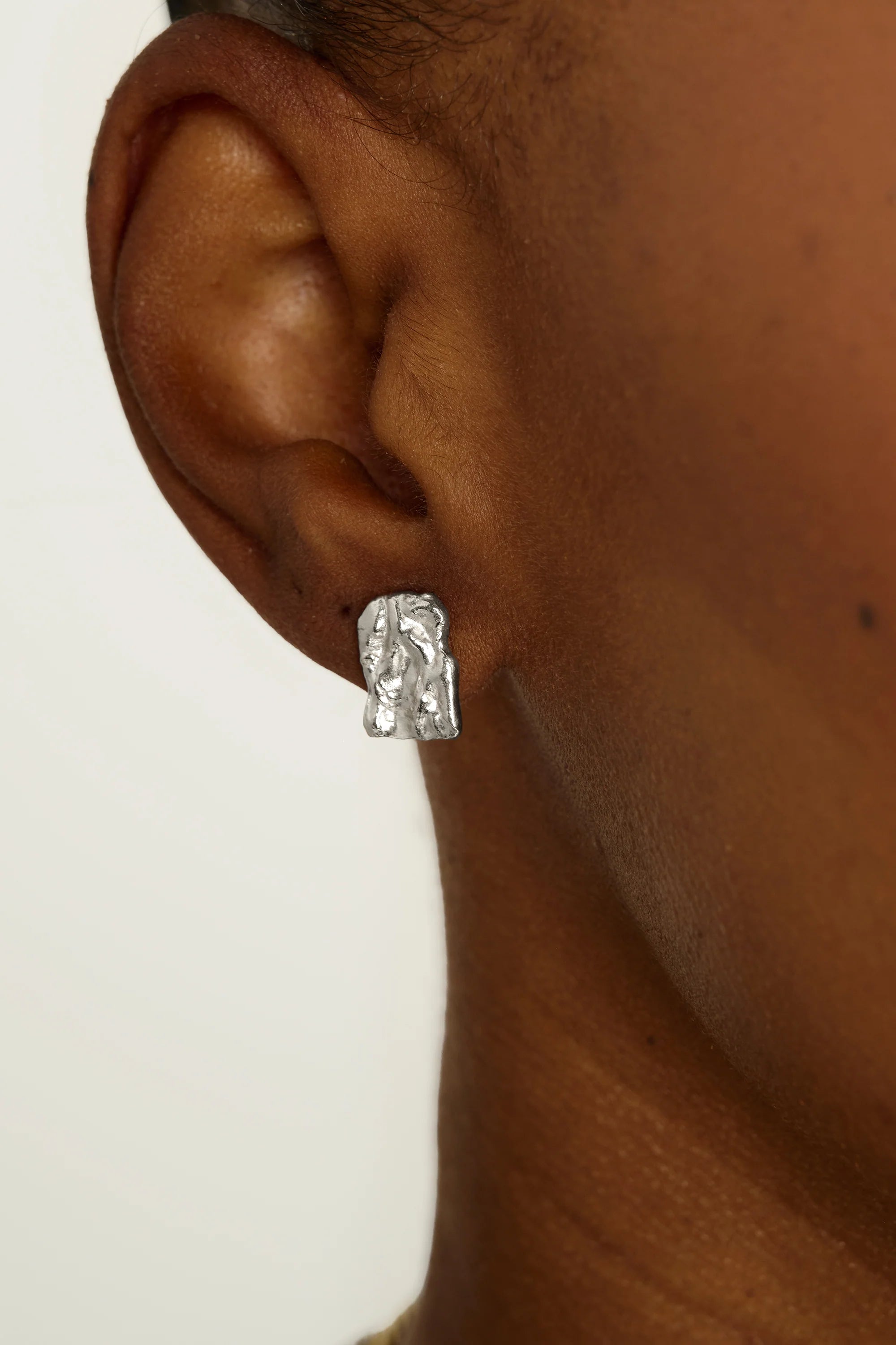 Tutti Silver Current Earrings Small