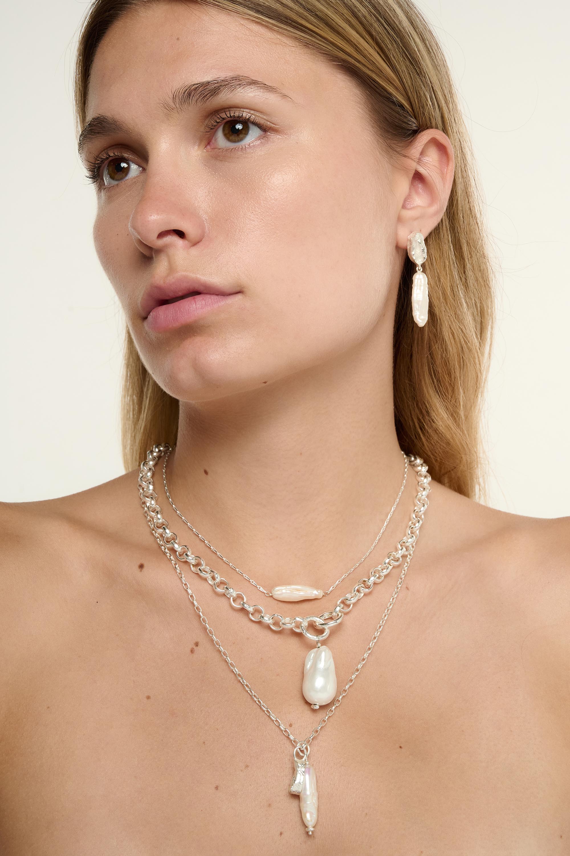 Grace Earrings Silver