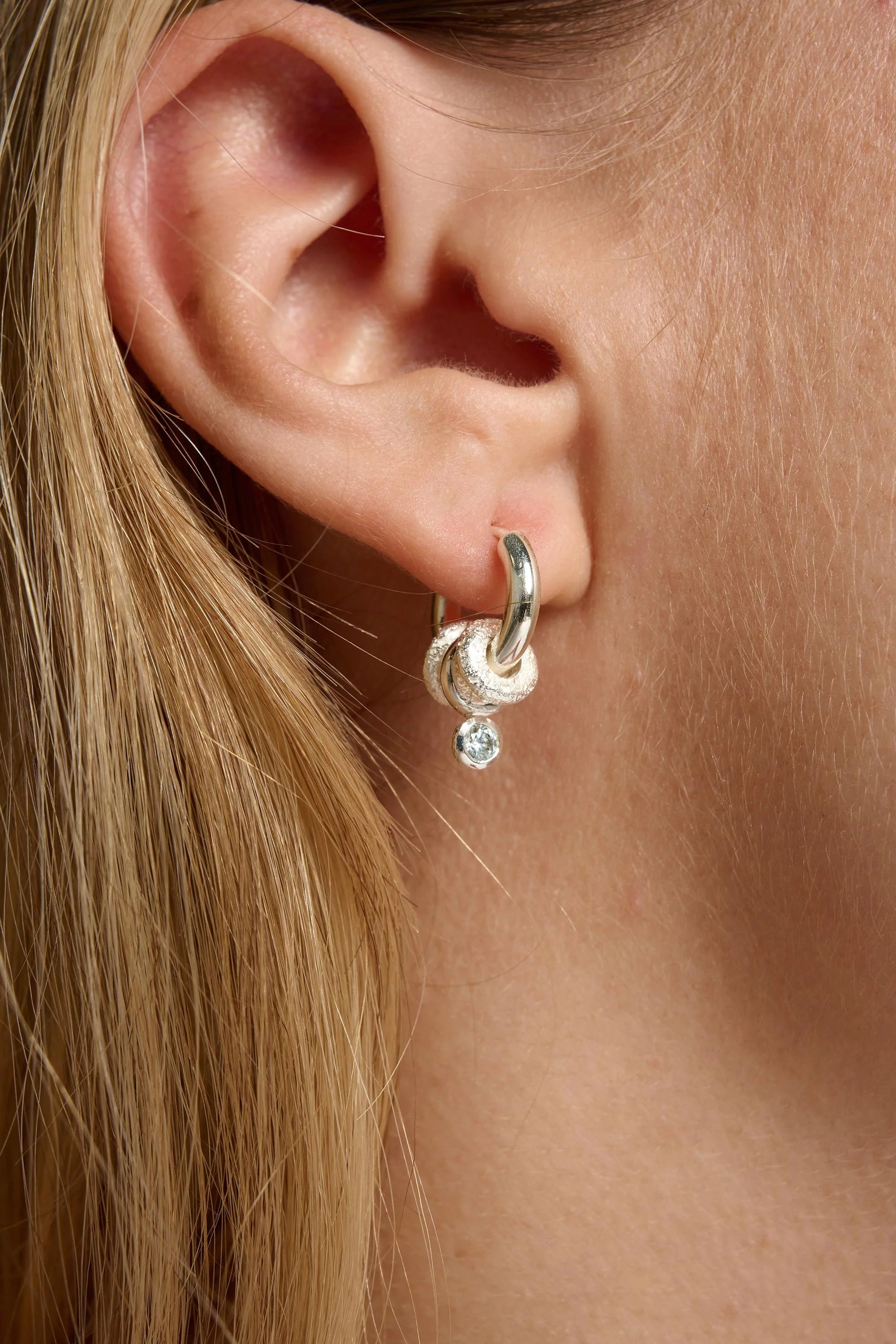 Aria Earrings - Silver