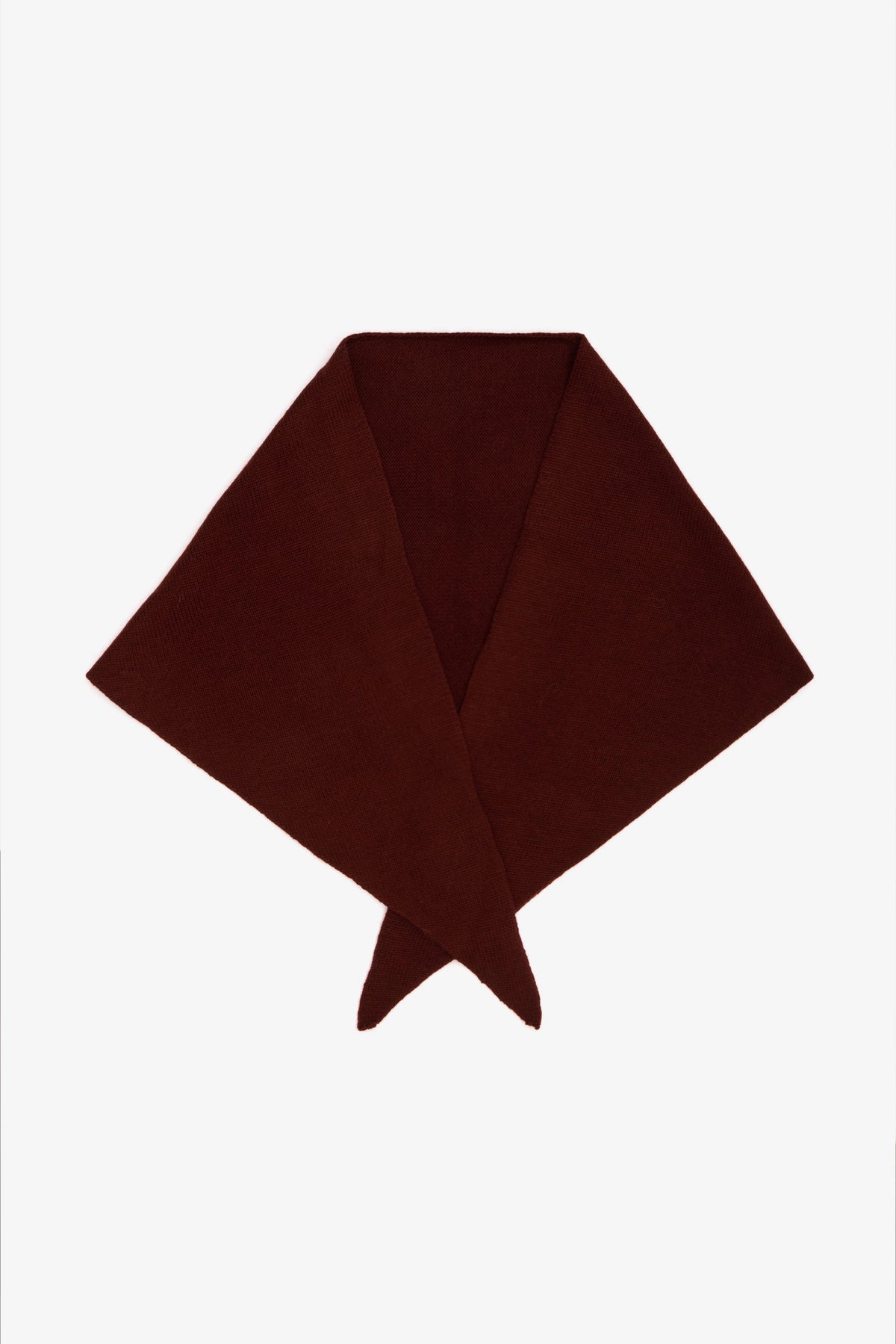Arctic Fox Brown Triangle Scarf