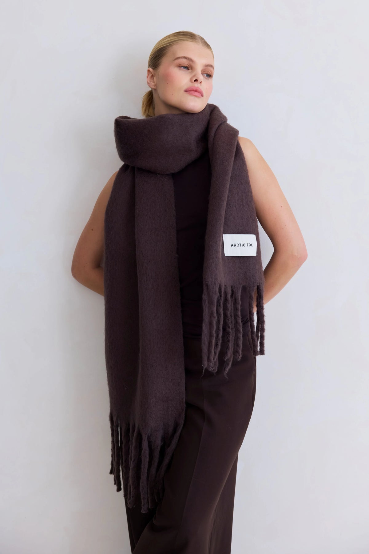 Arctic Fox Reykjavik Scarf Ground Coffee