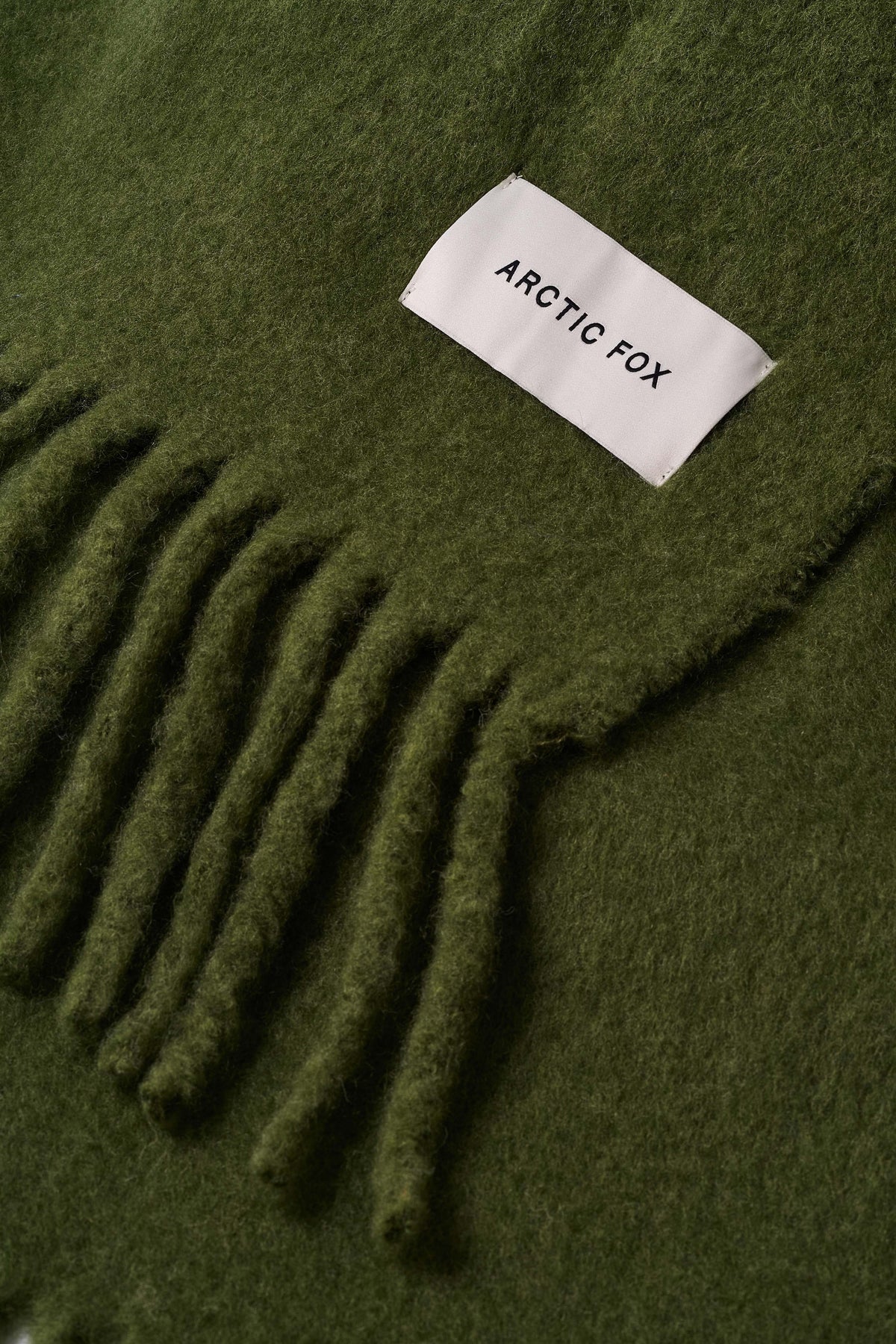 Arctic Fox Cloud Scarf - Dark Fern Green