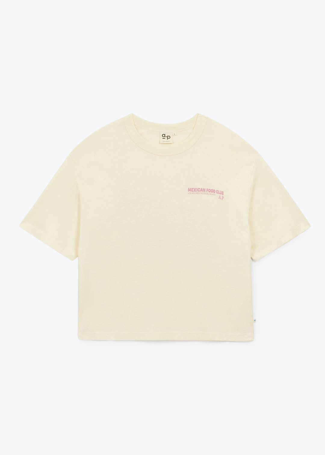 A.P Ecru Mexican Food Tee