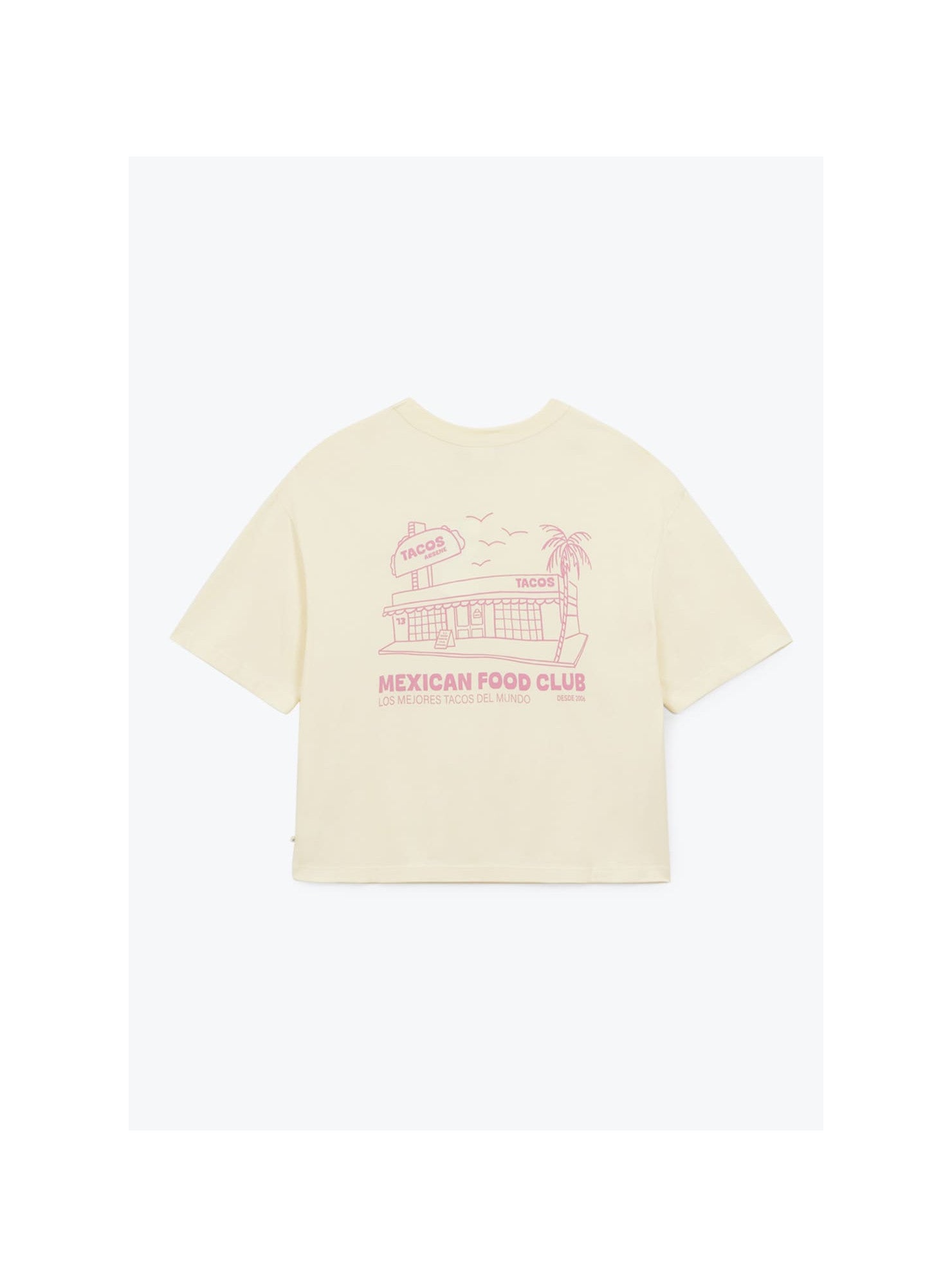 A.P Ecru Mexican Food Tee
